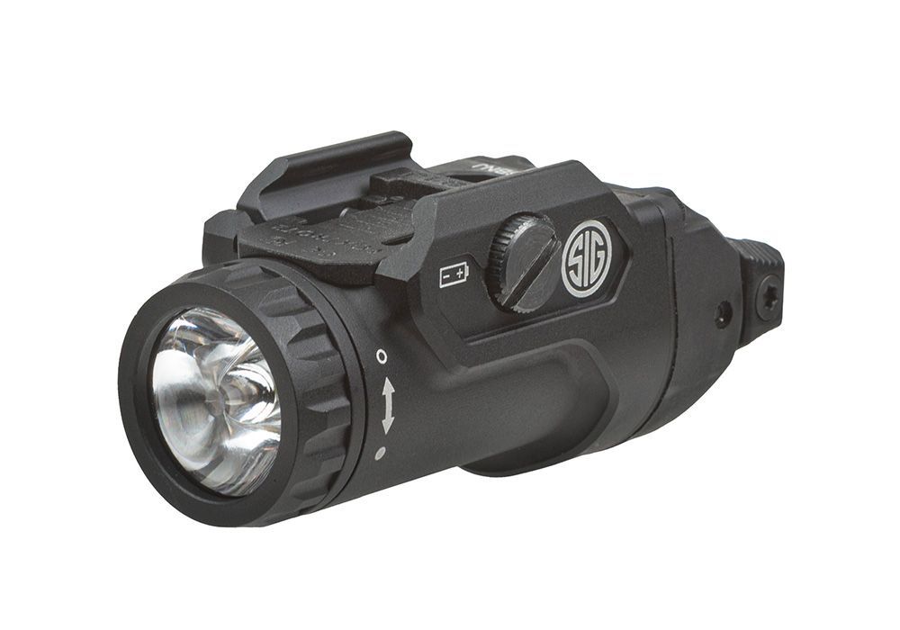 Sig Sauer Foxtrot2R Rechargeable Weapon Mounted White Light 700 Lumens Black View 1