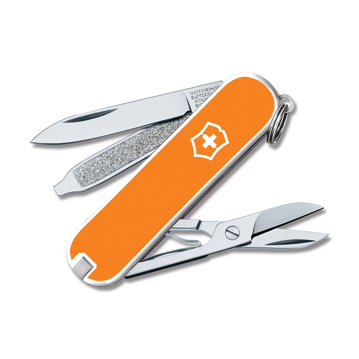 Victorinox Classic SD Swiss Army Knife Orange V55453 - Smoky