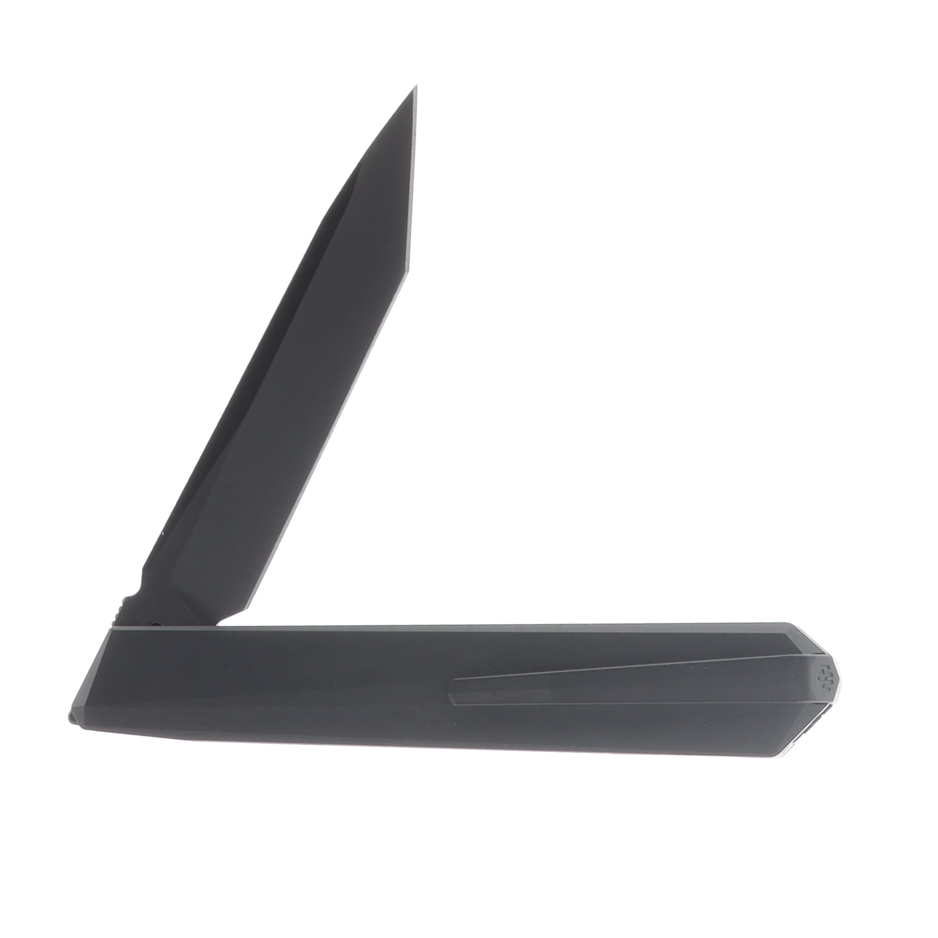 Remette Knives Eligo Linerlock Folding Knife Black M390/Black Titanium Ostap Hel Design EGA1 View 4