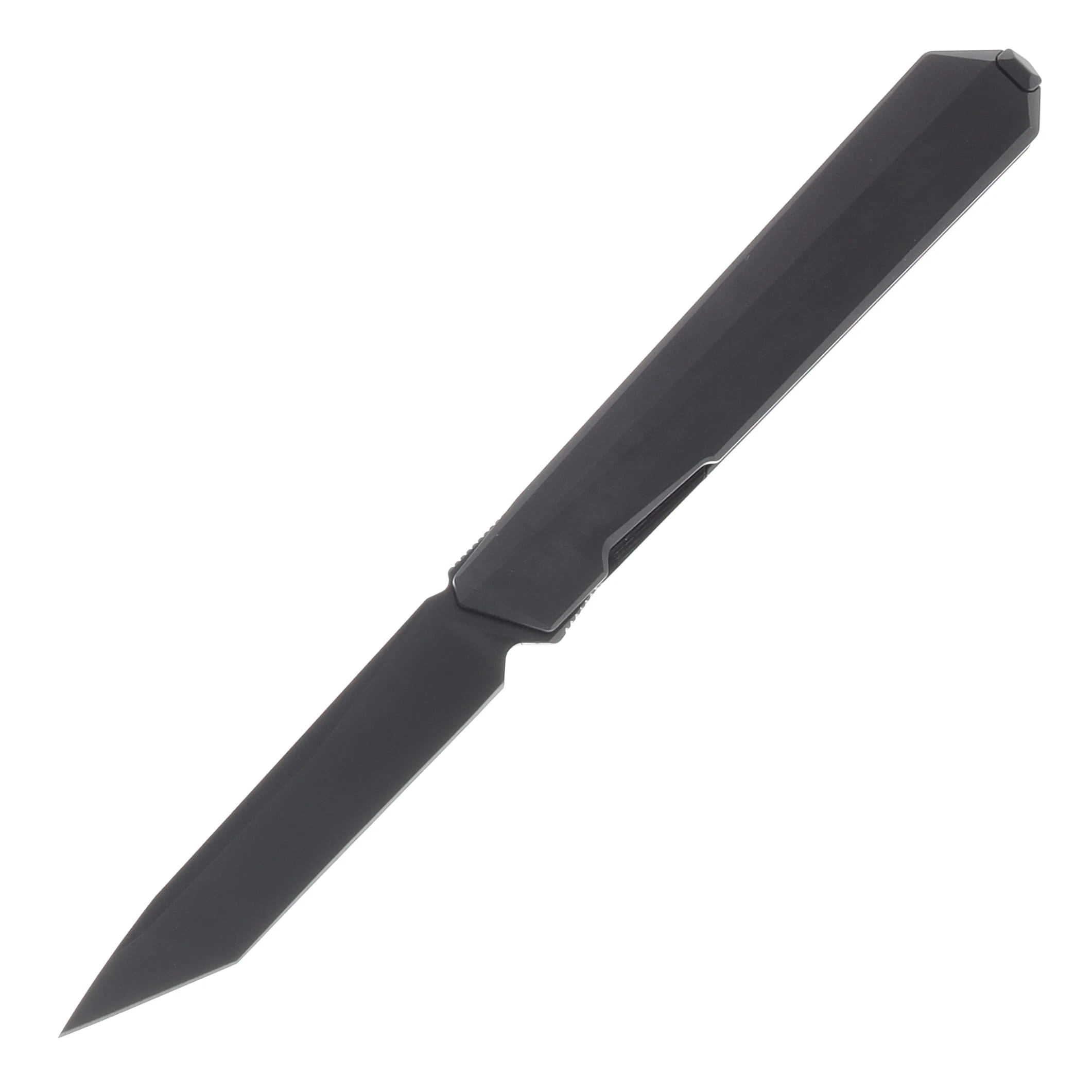 Remette Knives Eligo Linerlock Folding Knife Black M390/Black Titanium Ostap Hel Design EGA1 View 1