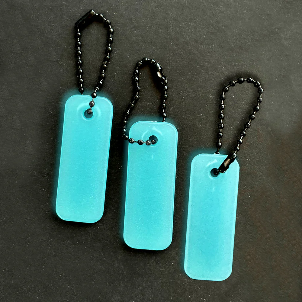 Lucky Jack Glow Tabs Zipper Pulls 3-Pack Gear Marker TL-0068 View 1
