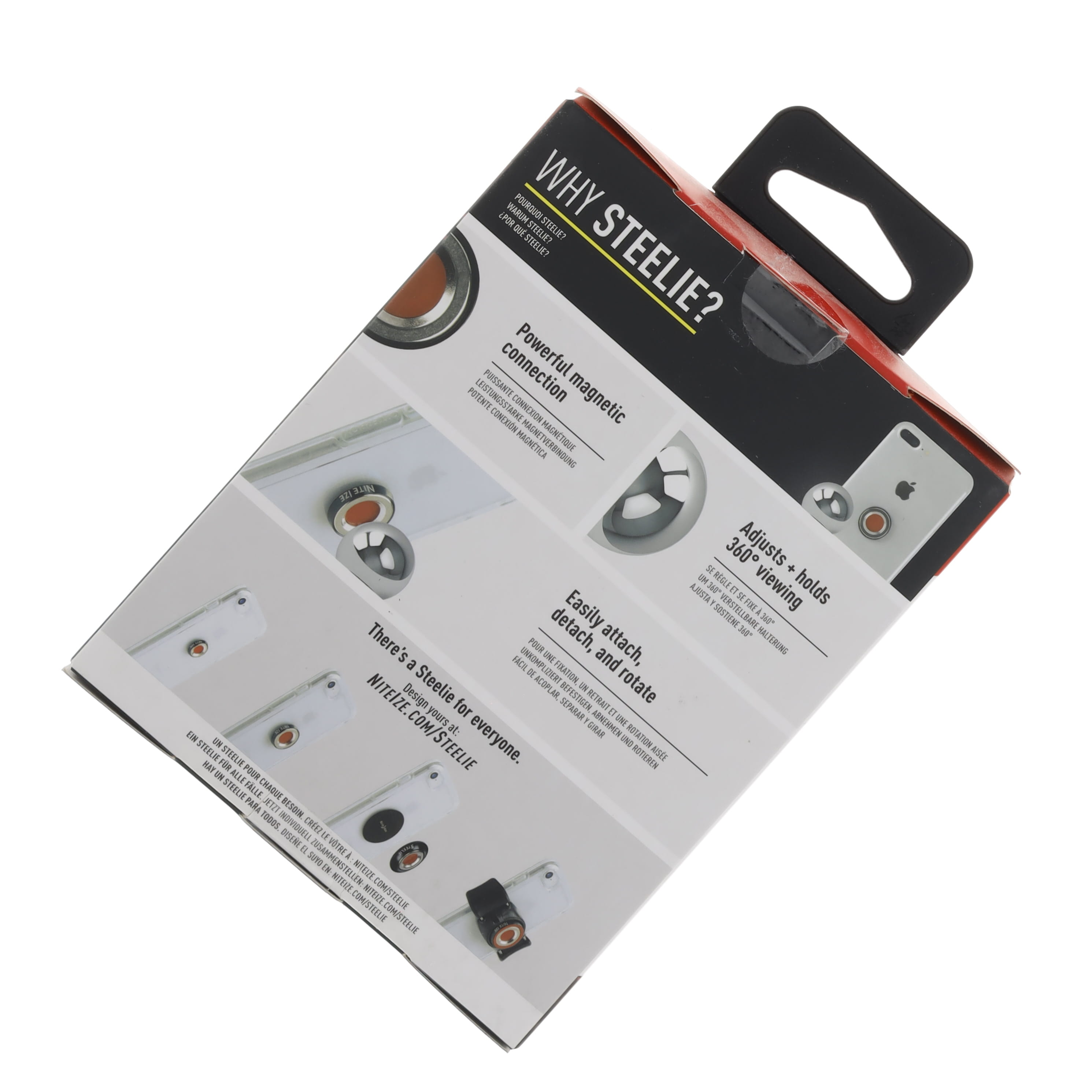 Nite Ize Steelie Orbiter Vent Kit - Magnetic Car Phone Mount NI44623 View 3