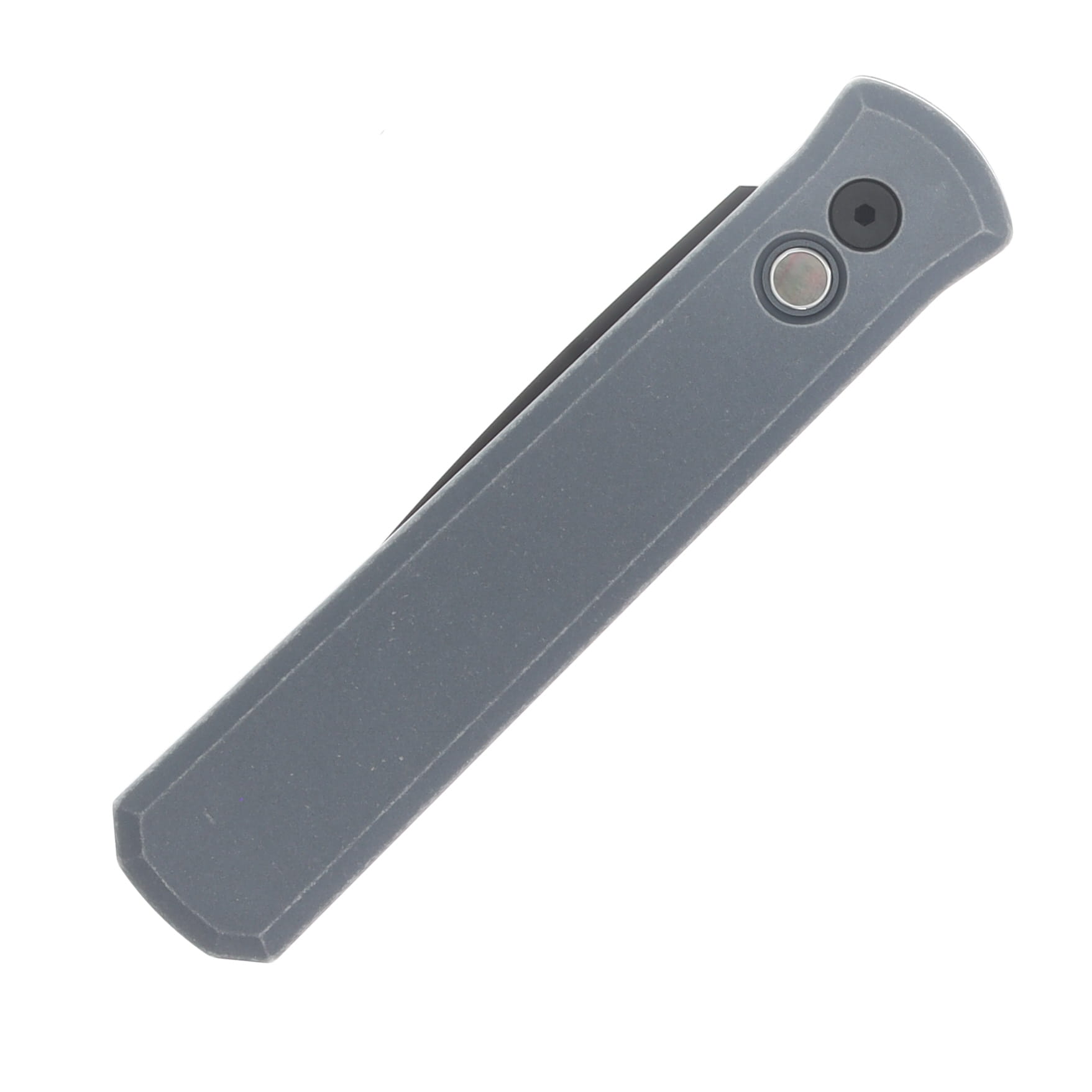 ProTech Godfather 1 Automatic Knife Black DLC 154CM/Battleworn Grey Aluminum BSA26.GODFATHER.1 View 3