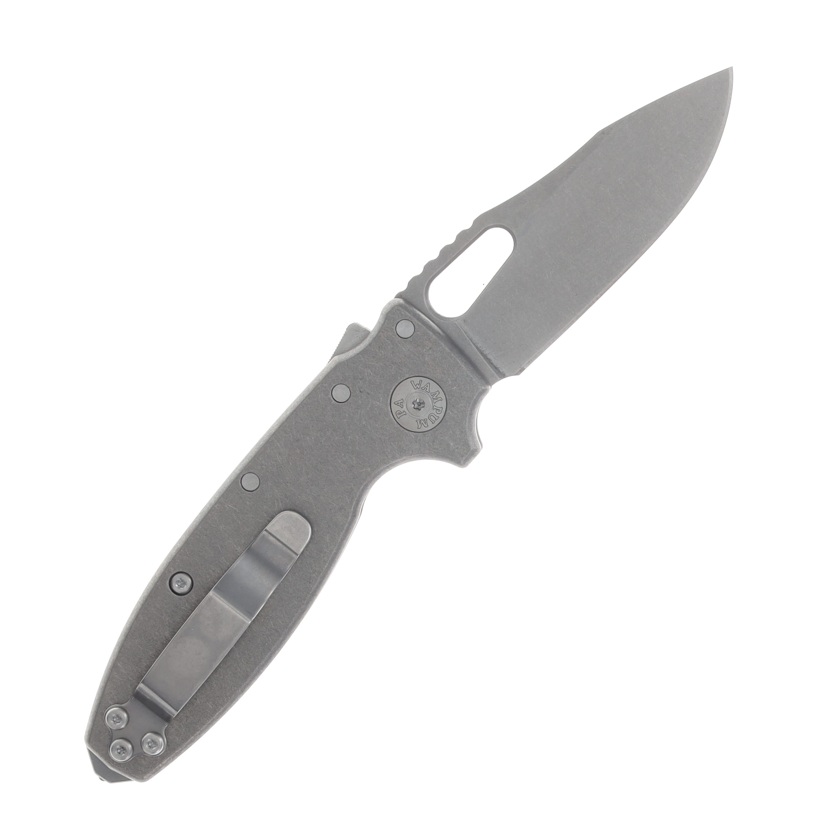 Demko Knives Shark-A-Tac Shark-Lock Knife | Smooth Ti Soft Touch SHRKATAC-TI-ST View 2