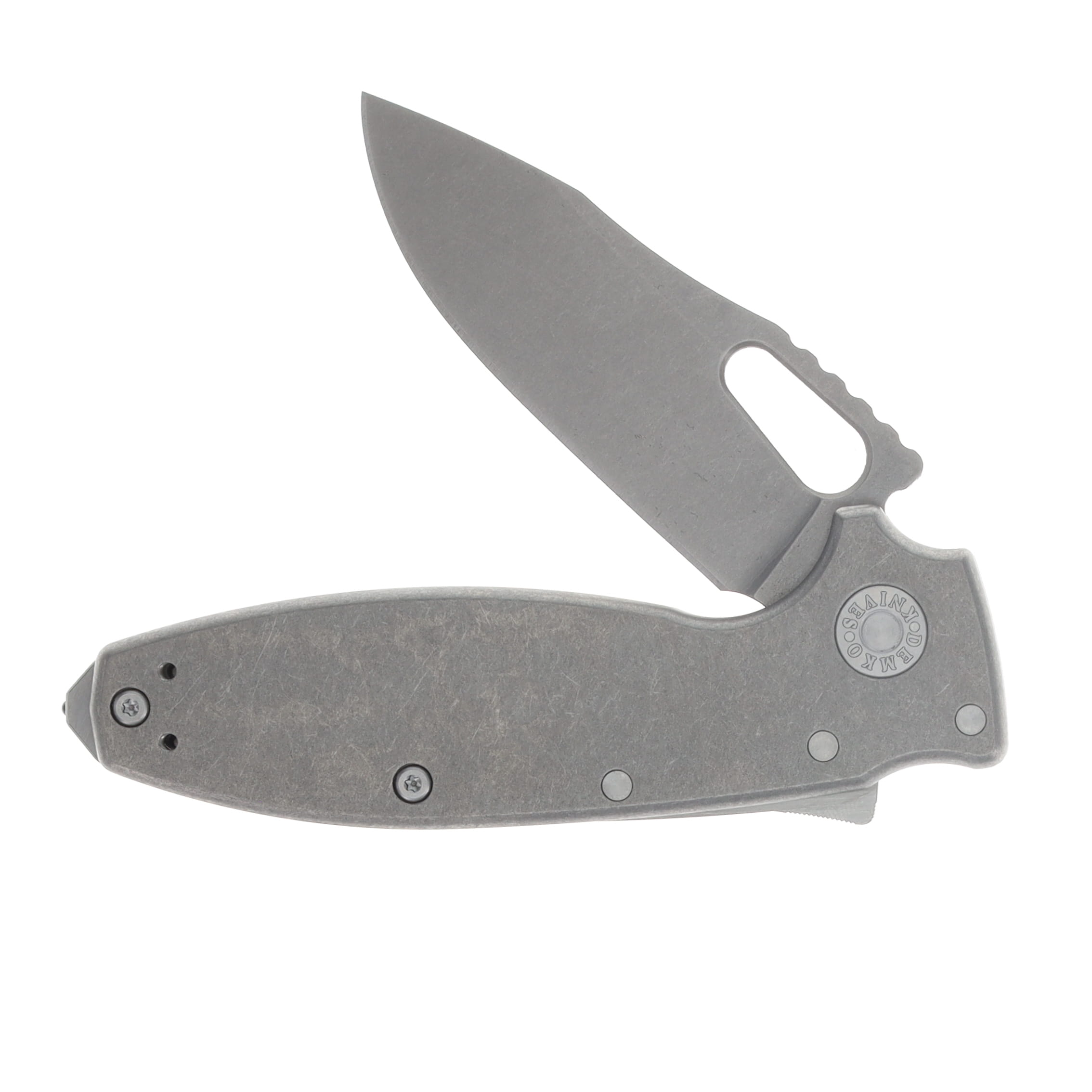 Demko Knives Shark-A-Tac Shark-Lock Knife | Smooth Ti Soft Touch SHRKATAC-TI-ST View 3
