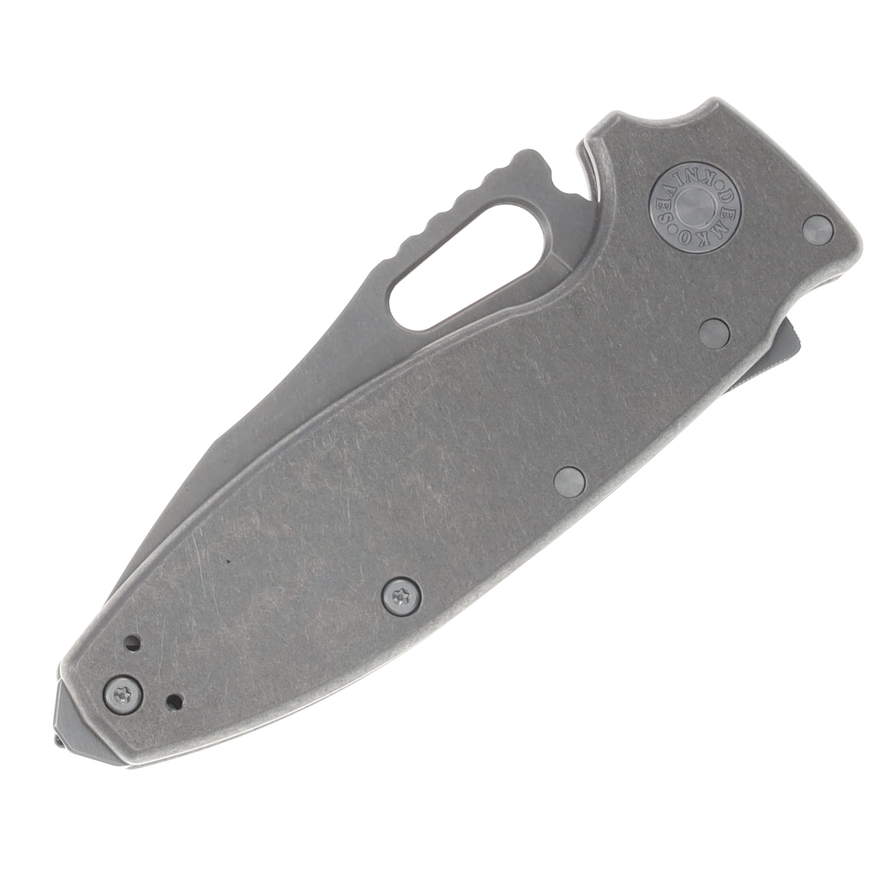 Demko Knives Shark-A-Tac Shark-Lock Knife | Smooth Ti Soft Touch SHRKATAC-TI-ST View 5