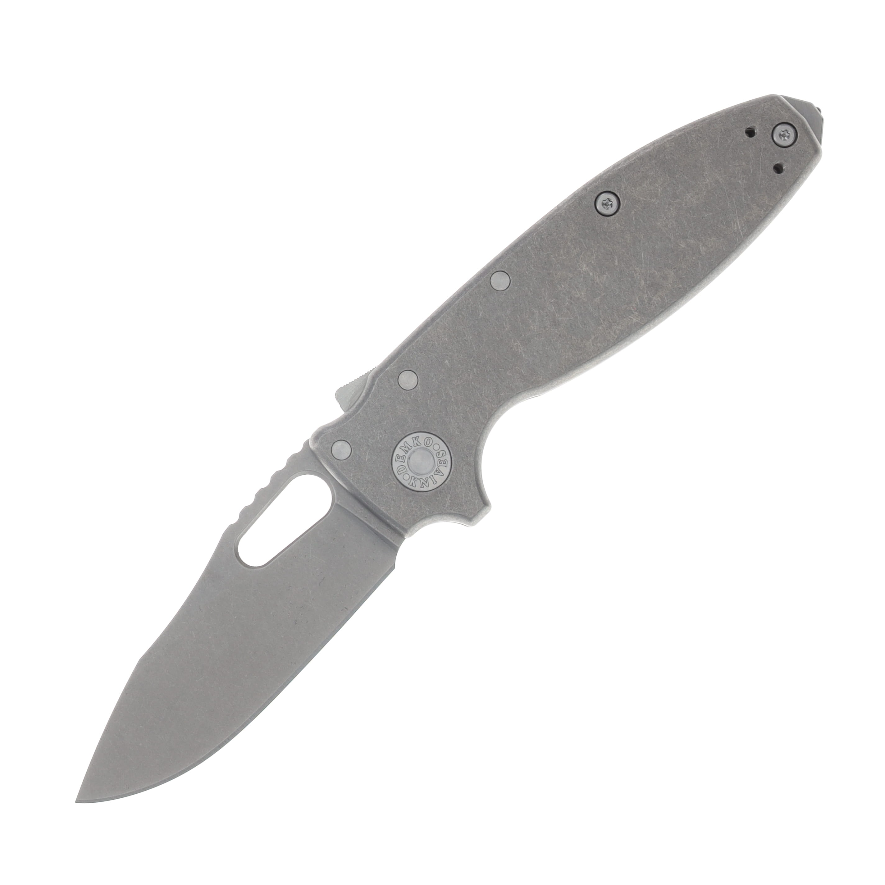 Demko Knives Shark-A-Tac Shark-Lock Knife | Smooth Ti Soft Touch SHRKATAC-TI-ST View 1