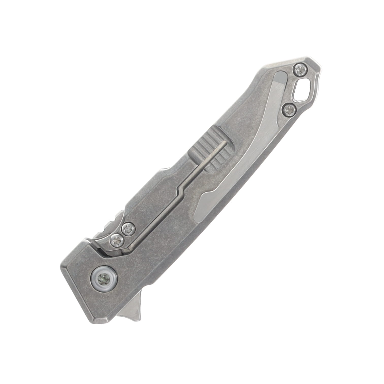 Angryman Littlefinger Framelock Folding Knife Titanium Handle Magnacut Blade ANGLTLFNGTI View 6