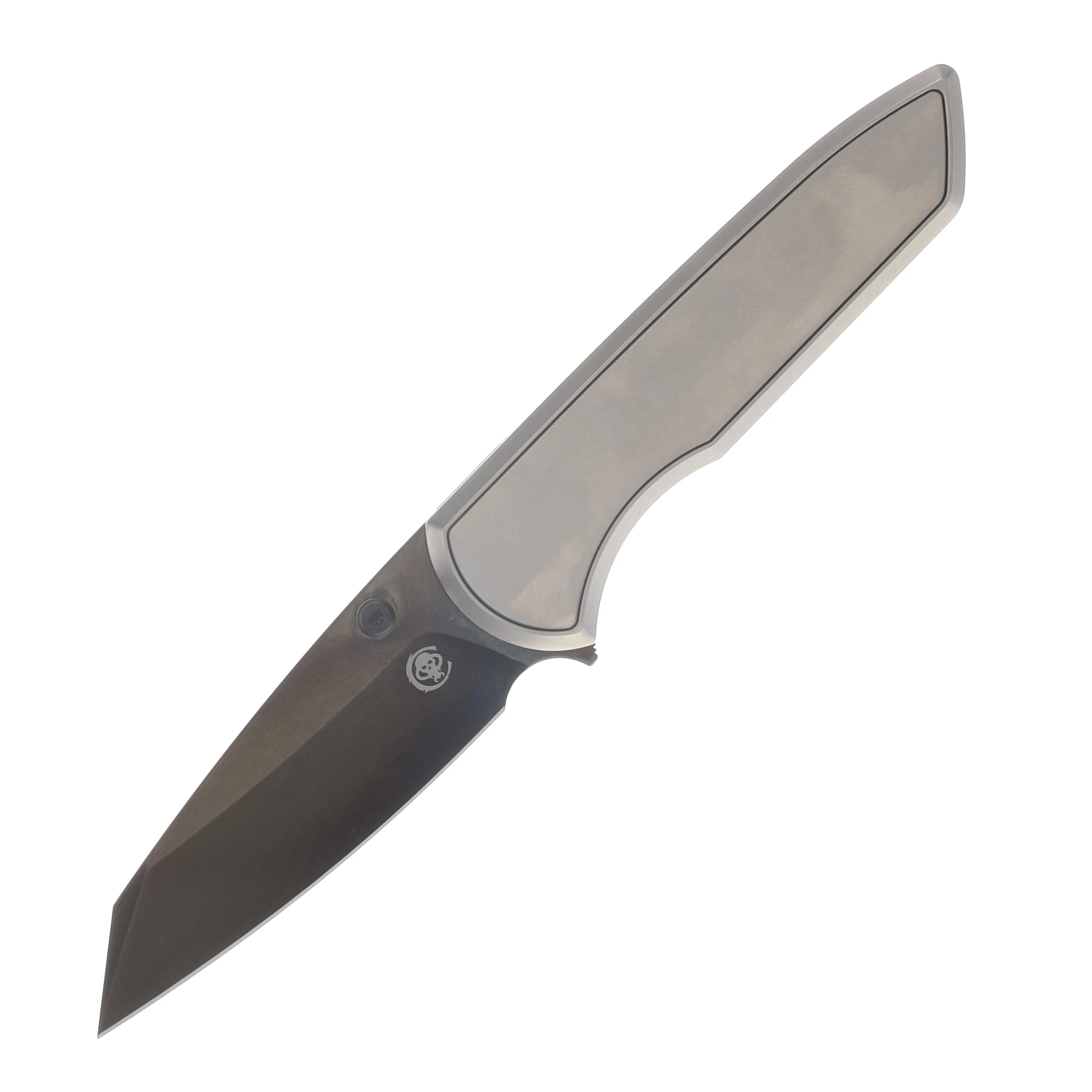 Chaves Red Label Integral Brad Blount Arrestor 229 Folder Stonewash TI Bright SW DLC Sheepsfoot BB-16A1-8G1A-11A0-KBL! View 1