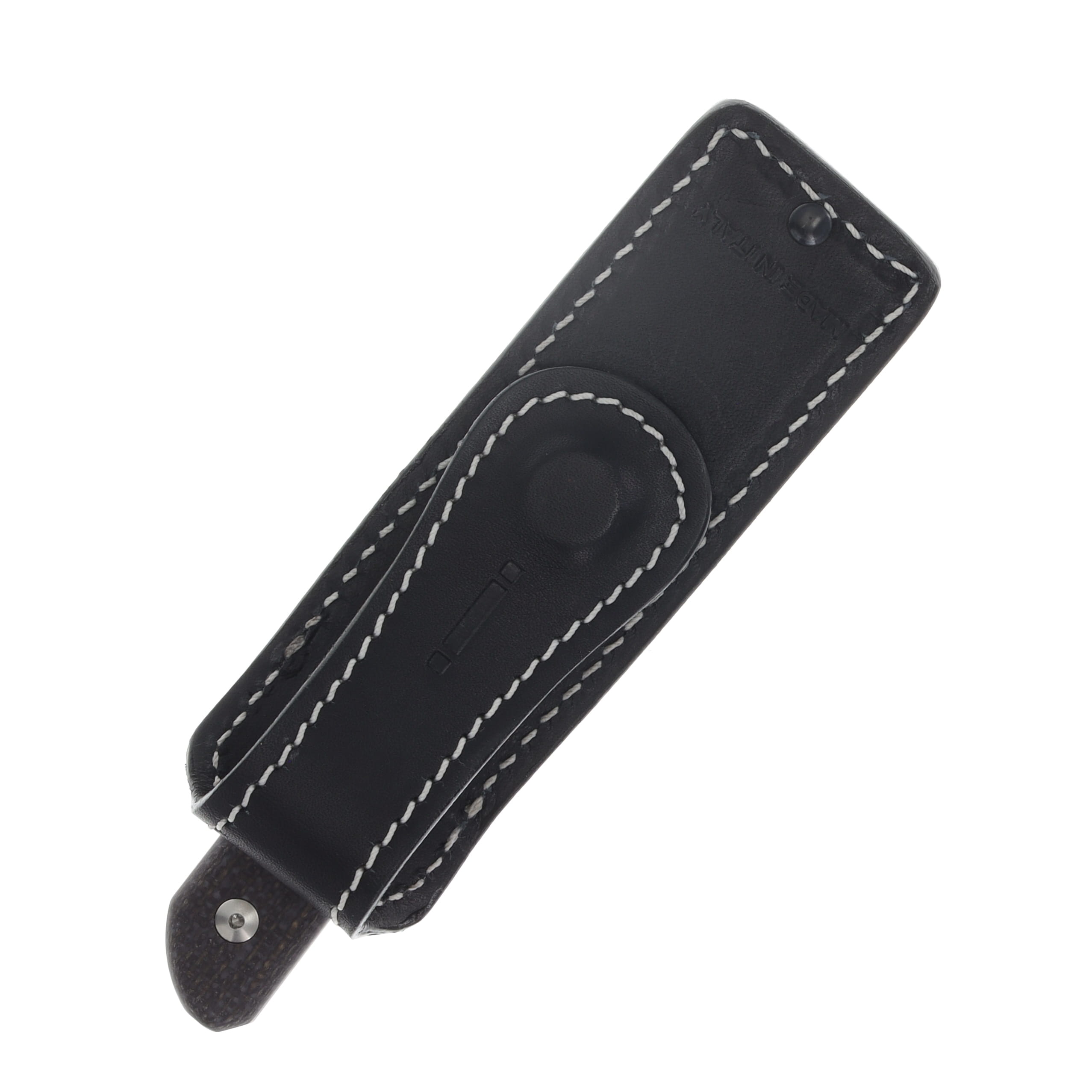 StraighLine Scorer Fixed Blade Brown Burlap Micarta Magnacut Stonewash SLSC-BB View 4
