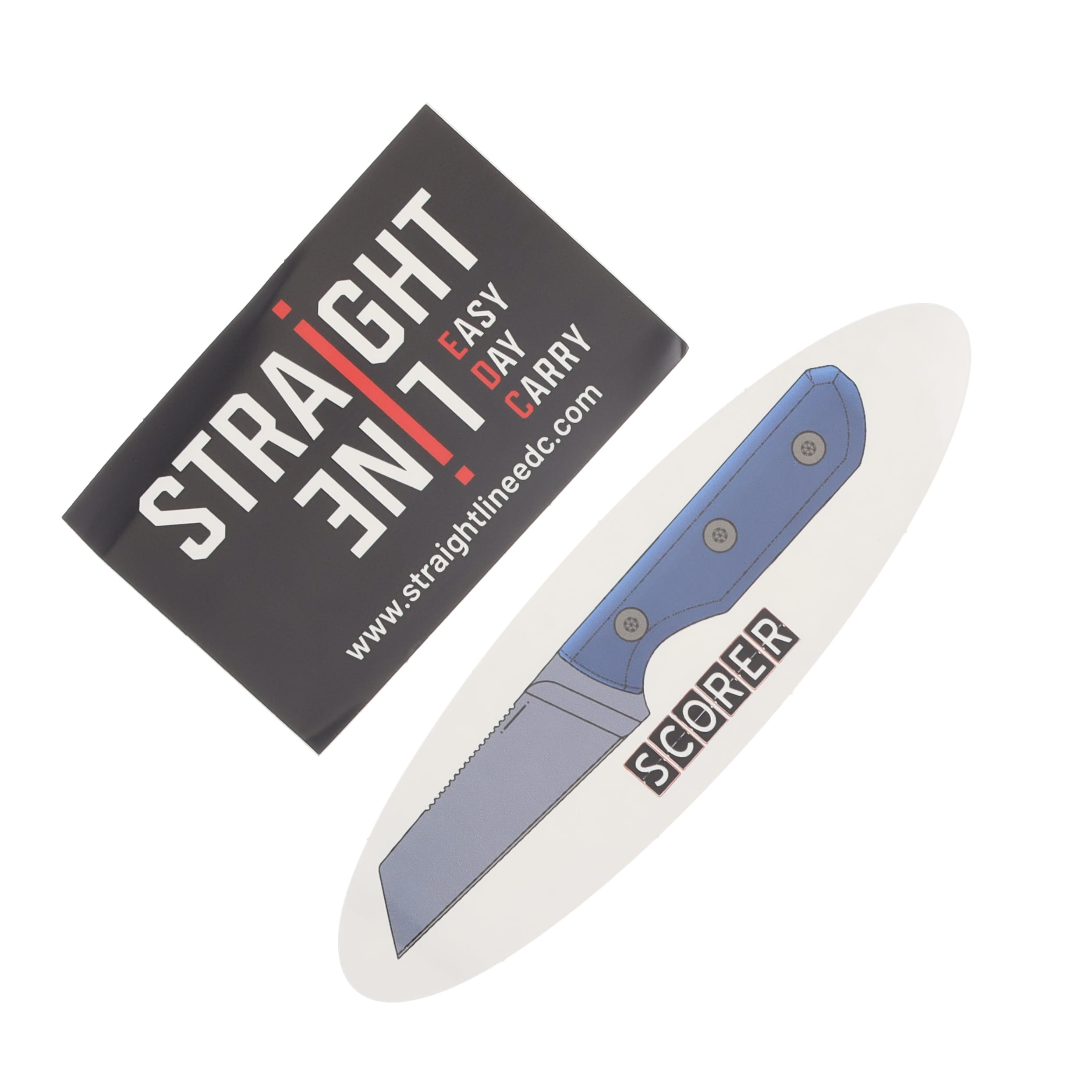 StraighLine Scorer Fixed Blade Carbon Fiber Handle Satin Magnacut Blade SLSC-CF View 5