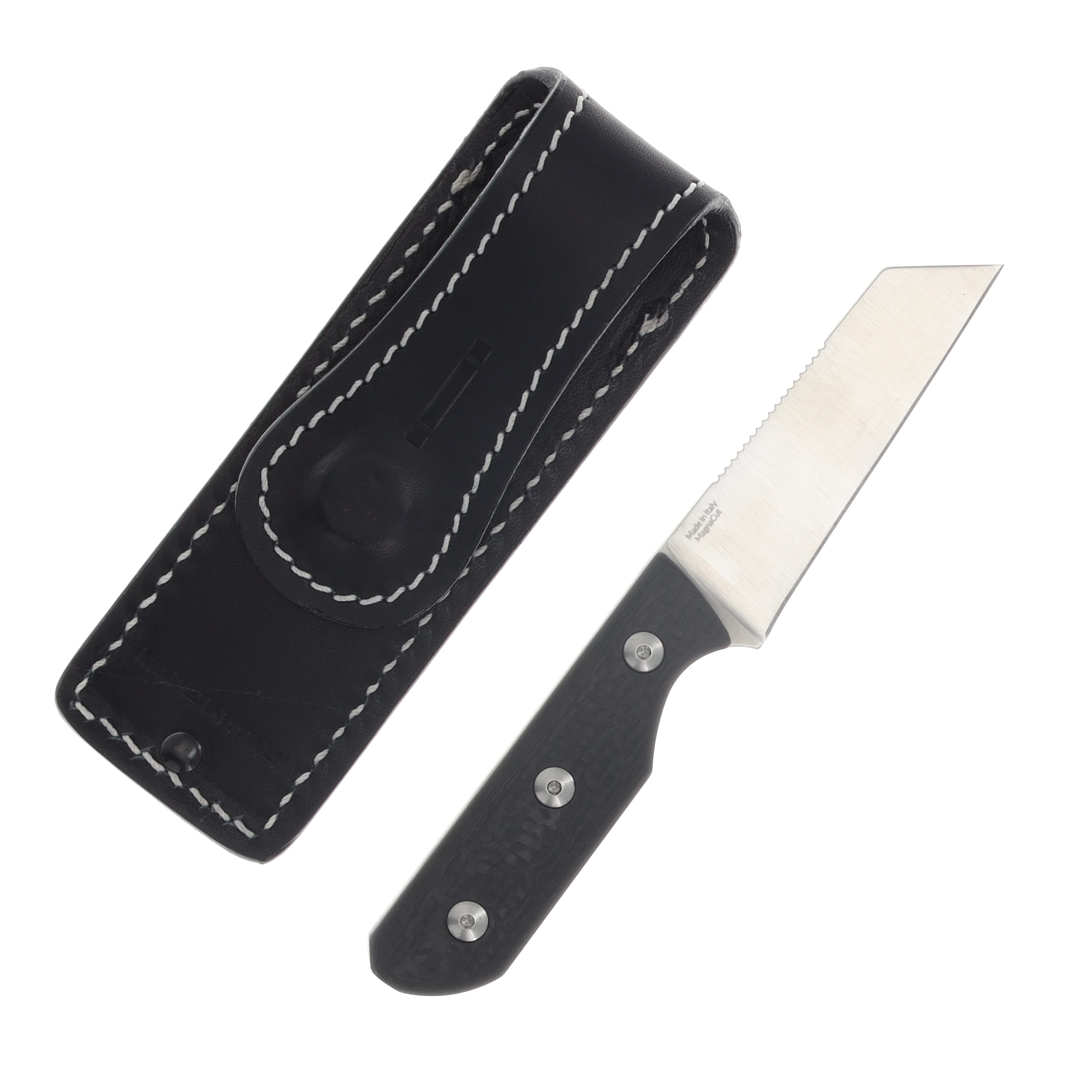 StraighLine Scorer Fixed Blade Carbon Fiber Handle Satin Magnacut Blade SLSC-CF View 2