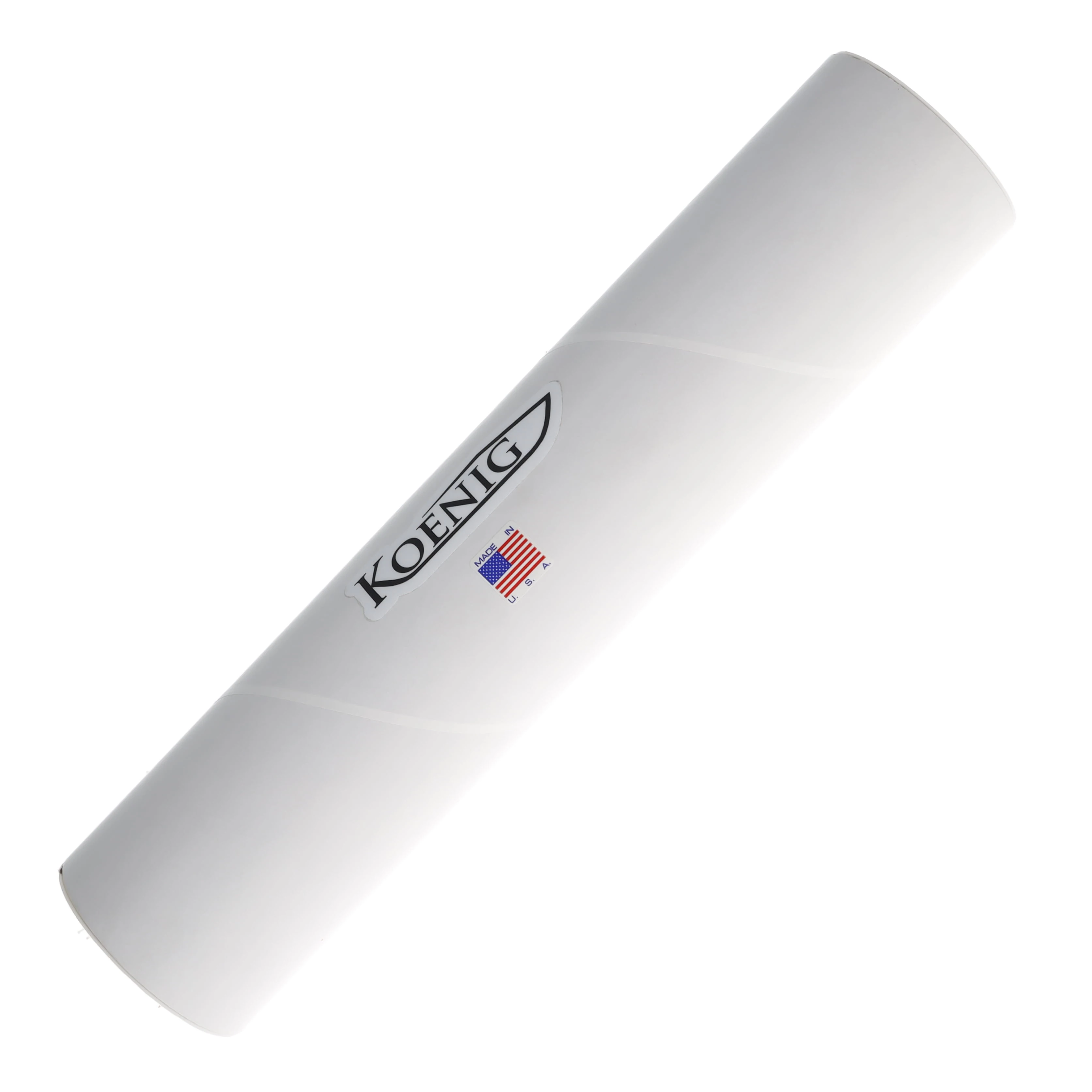 Koenig HELO Fixed Blade Brightwashed Magnacut  - White Smooth G-10 W/ Sheath HELO121WG10 View 6