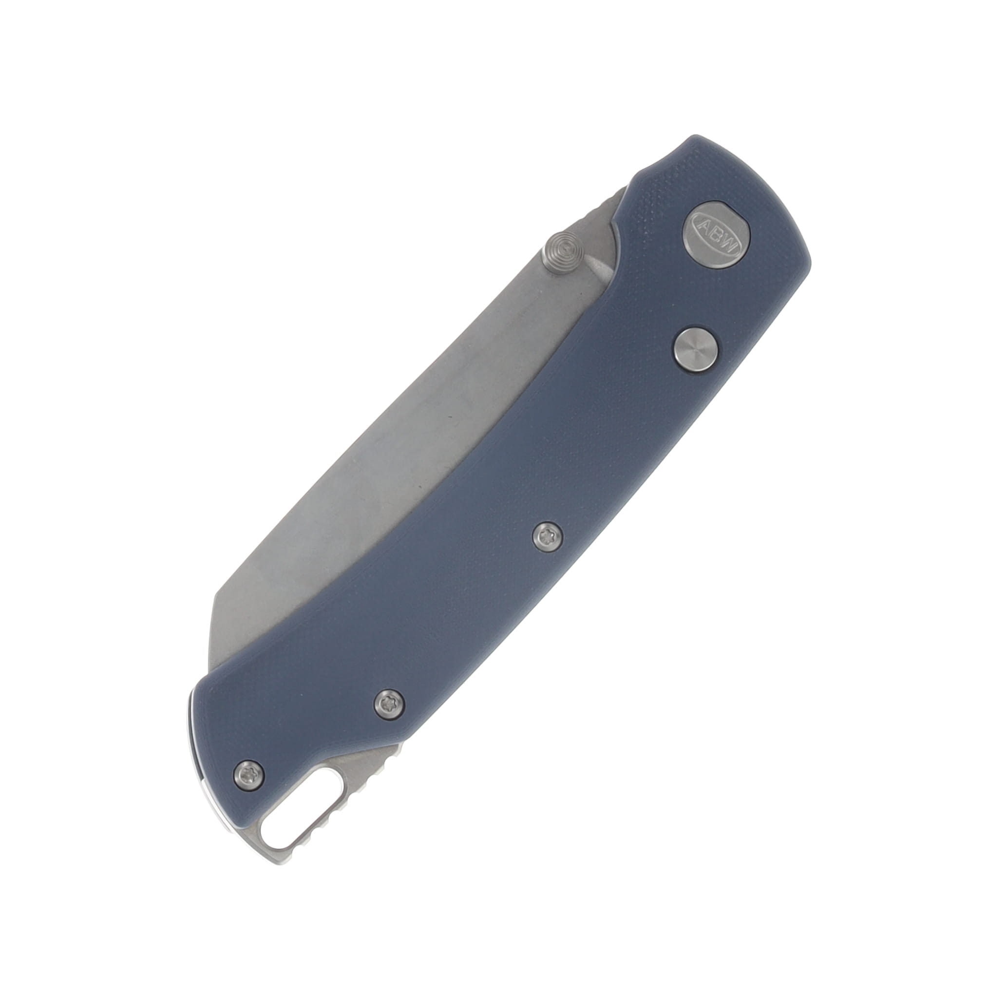ABW Model 3 Manual Button Lock Folder Slate G-10 Magnacut Blade ABWMODLE3G10SLATE View 5