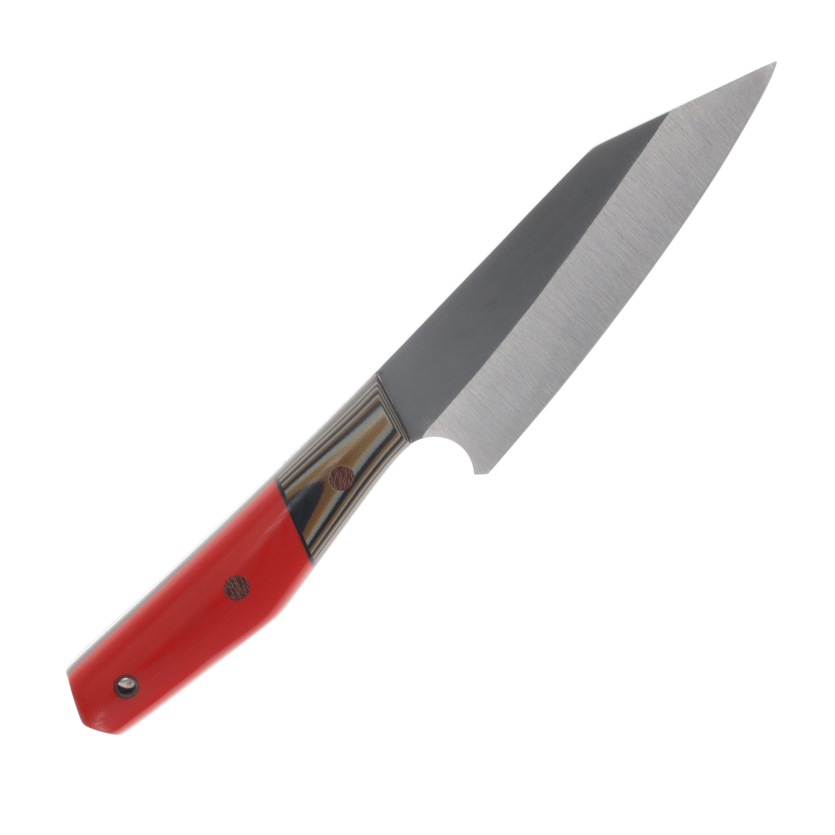 Red Crow Knife and Tool Nitro V Petty Fixed Blade W/Red-Layered Segmented RCPRLS View 2