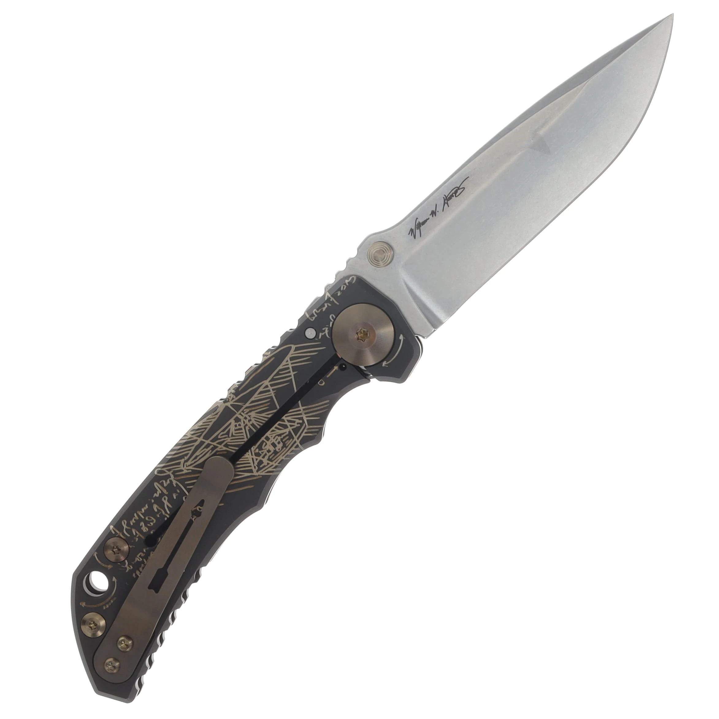 Spartan Blades SHF DaVinci Gold PVD Special Edition | MagnaCut View 2