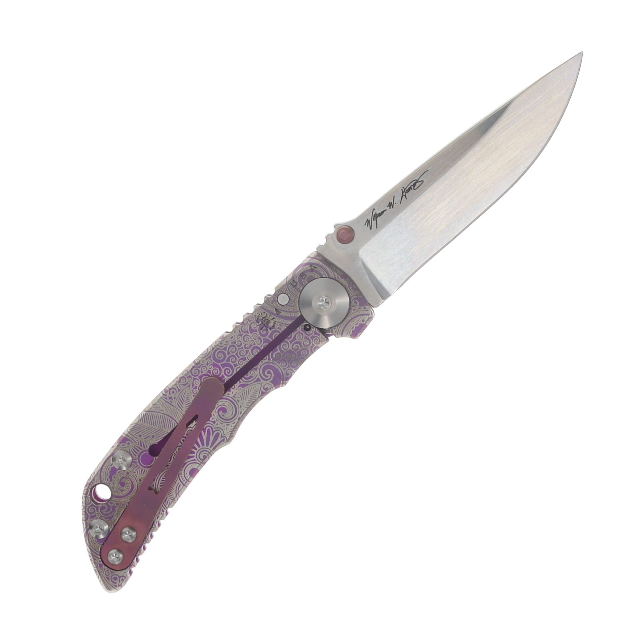 Spartan Blades SHF 3.25 Pink Paisley Edition | S45VN SBSF10PAISLEYPINK View 2
