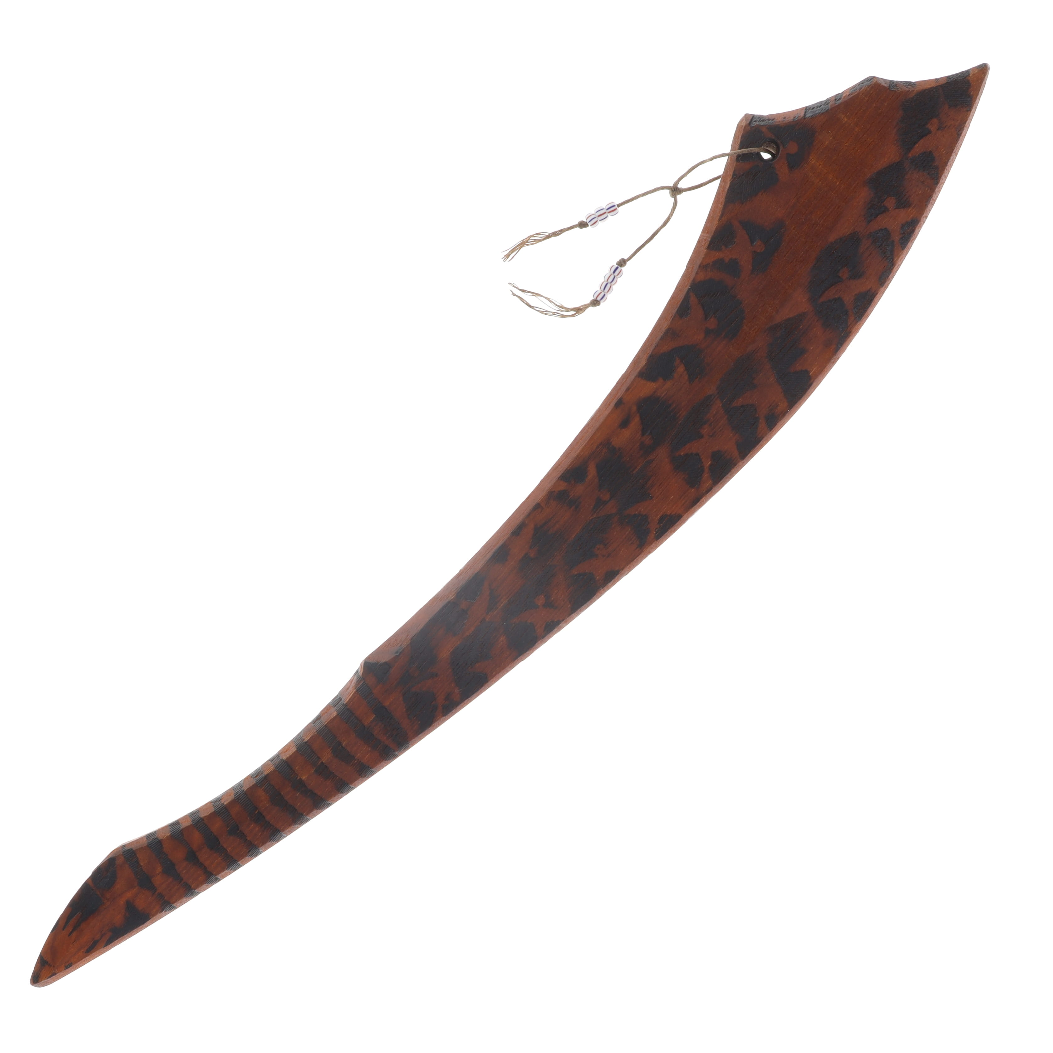 RMJ Tactical Creek Red Stick - Red W/ White and Blue Beads RMJCREEKSTKRWBB View 2