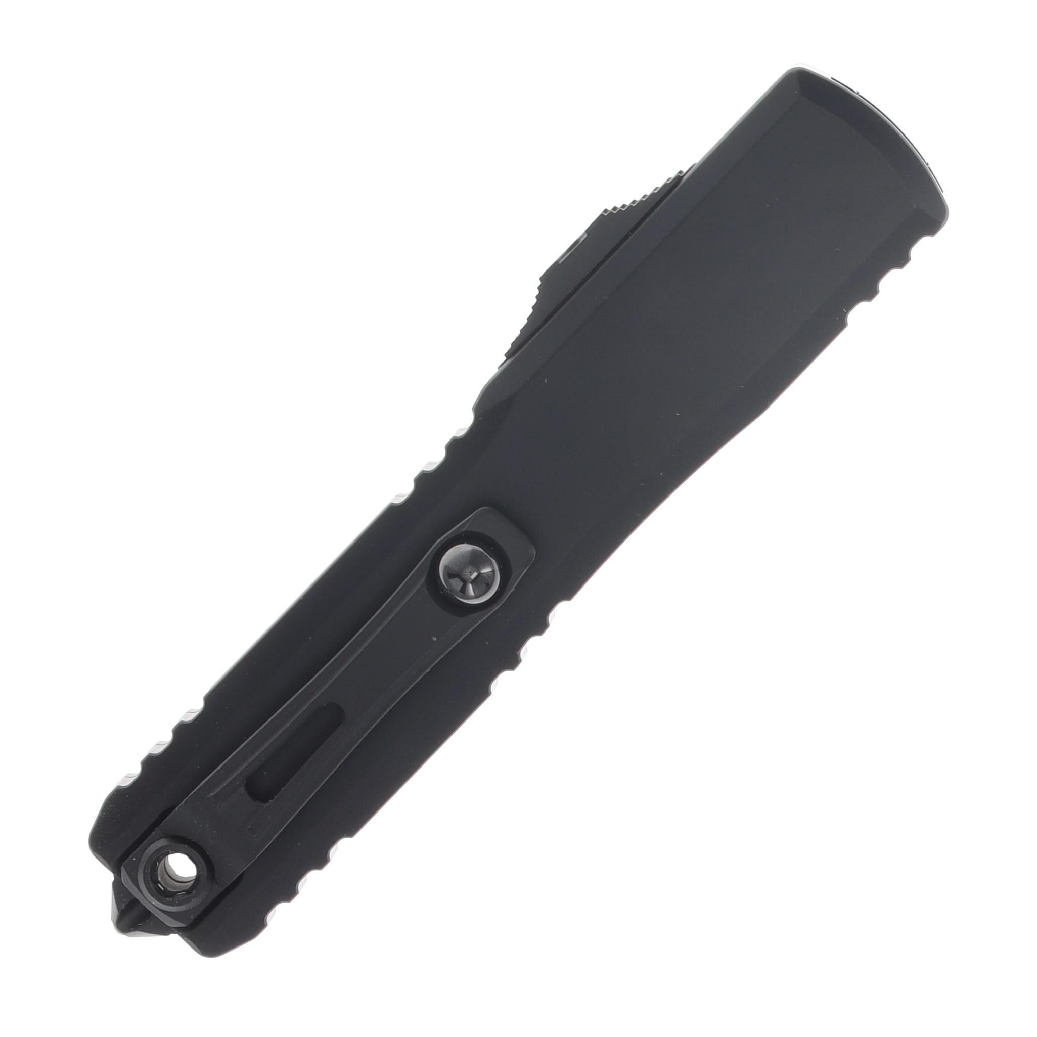 Microtech Ultratech Gen IV Partially Serrated Blackout T/E AUMT112342T View 3