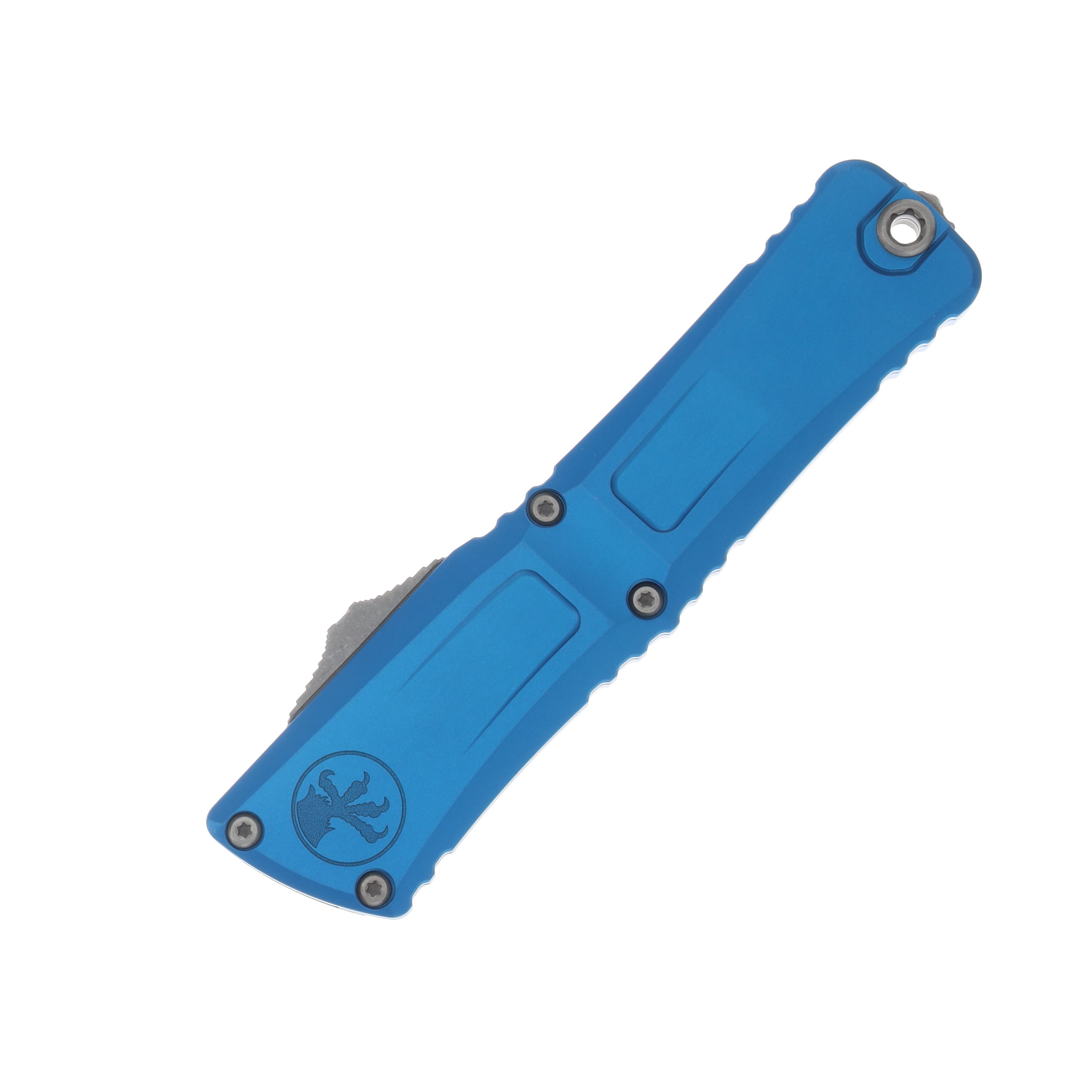 Microtech Combat Troodon T/E Gen III Blue Apocalyptic Standard AUMT114410APBL View 3