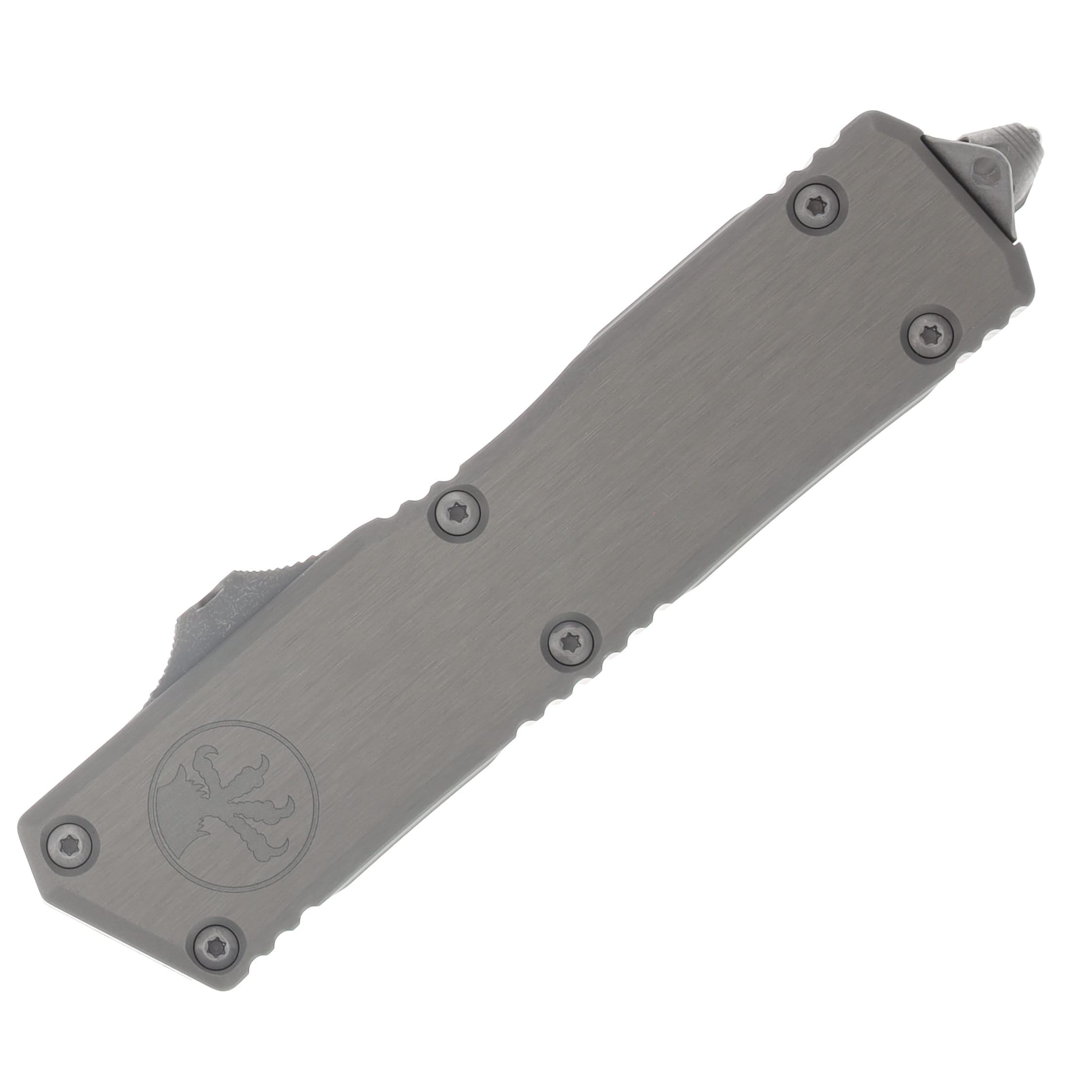 Microtech Scarab II Gen III Executive Tanto Apocalyptic standard Natural Clear AUMT117710APNC View 3