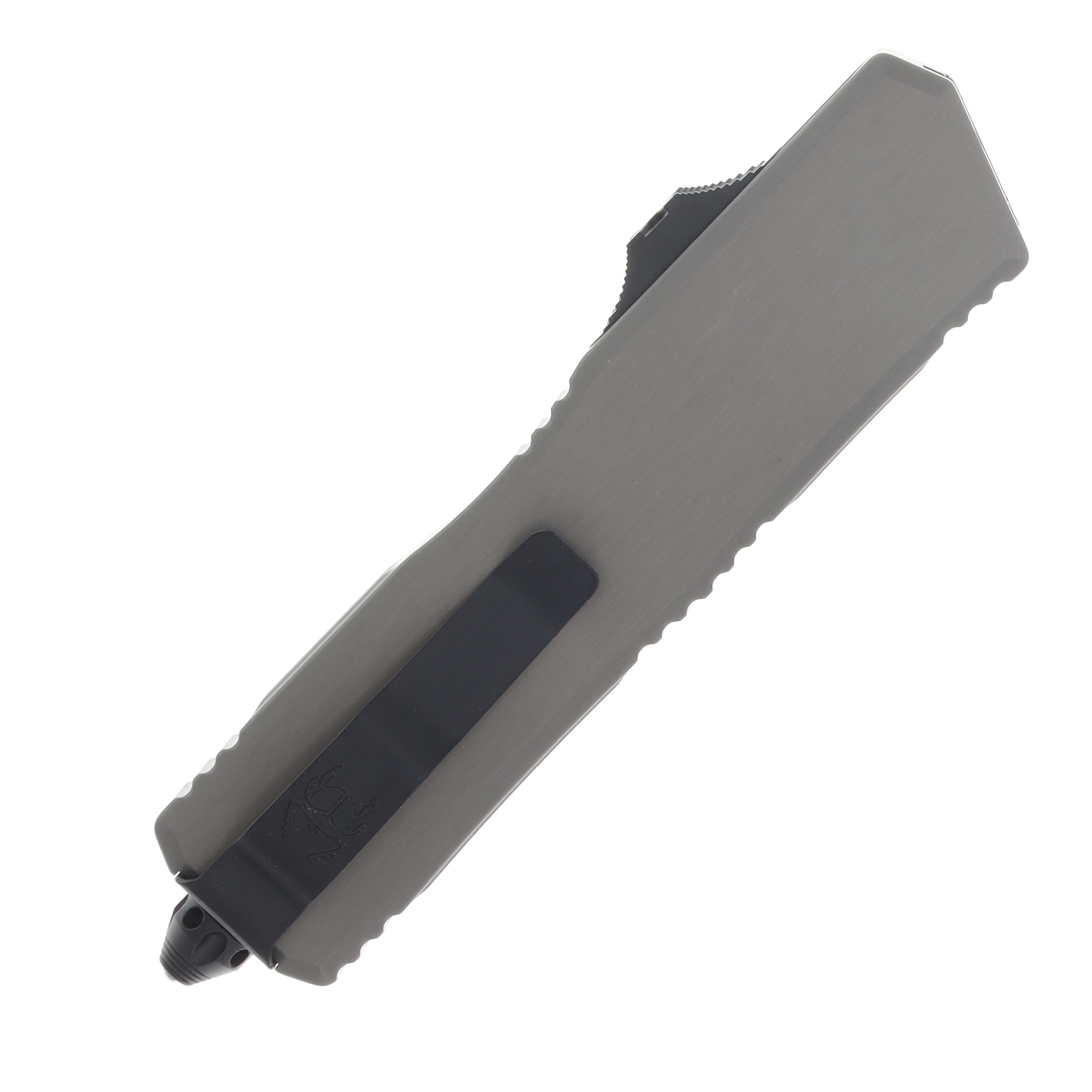Microtech Scarab II Gen III Executive Tanto Black Standard Natural Clear AUMT11771NC View 4