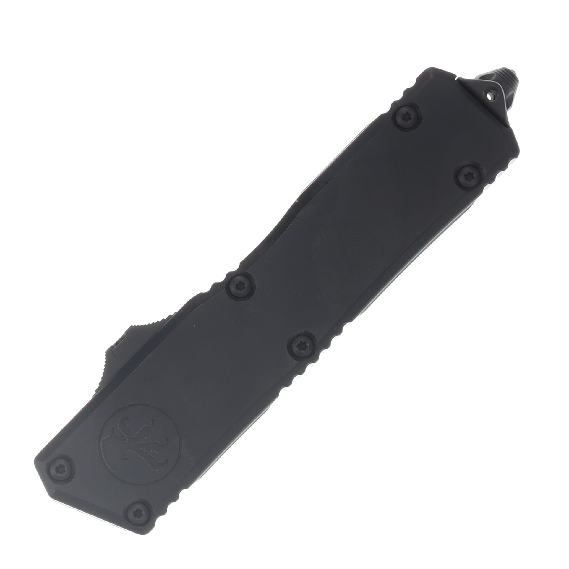 Microtech Scarab II Gen III Executive Tanto Full Serrated Black Tactical AUMT11773T View 3