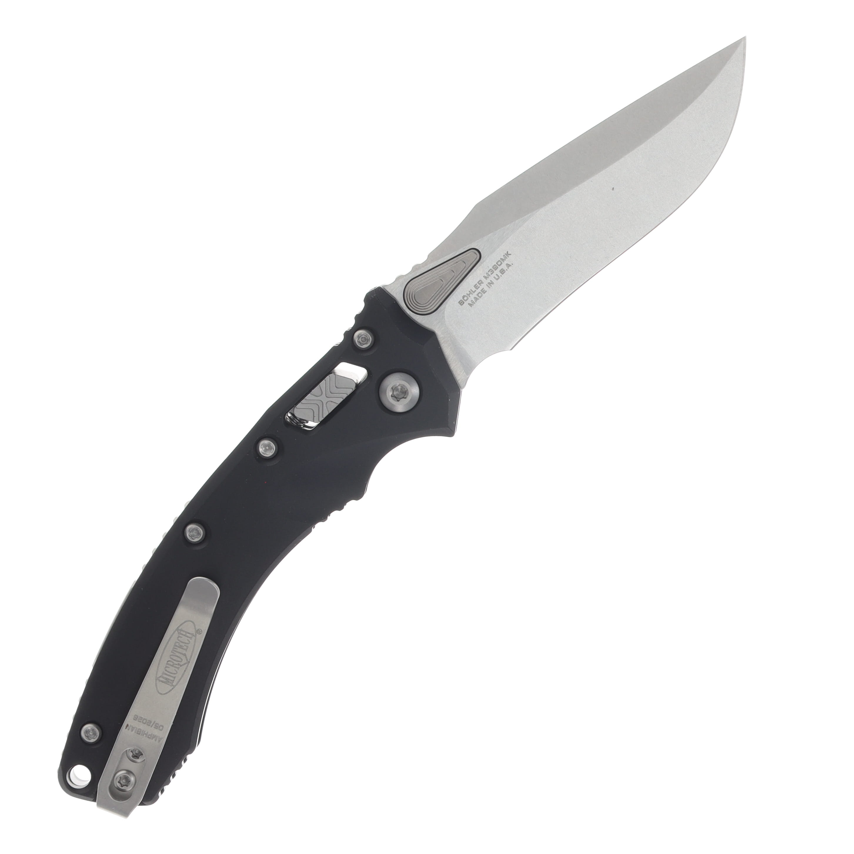 Microtech Amphibian Mini Ram-Lok S/E Stonewash Standard MT137MRL10 View 2