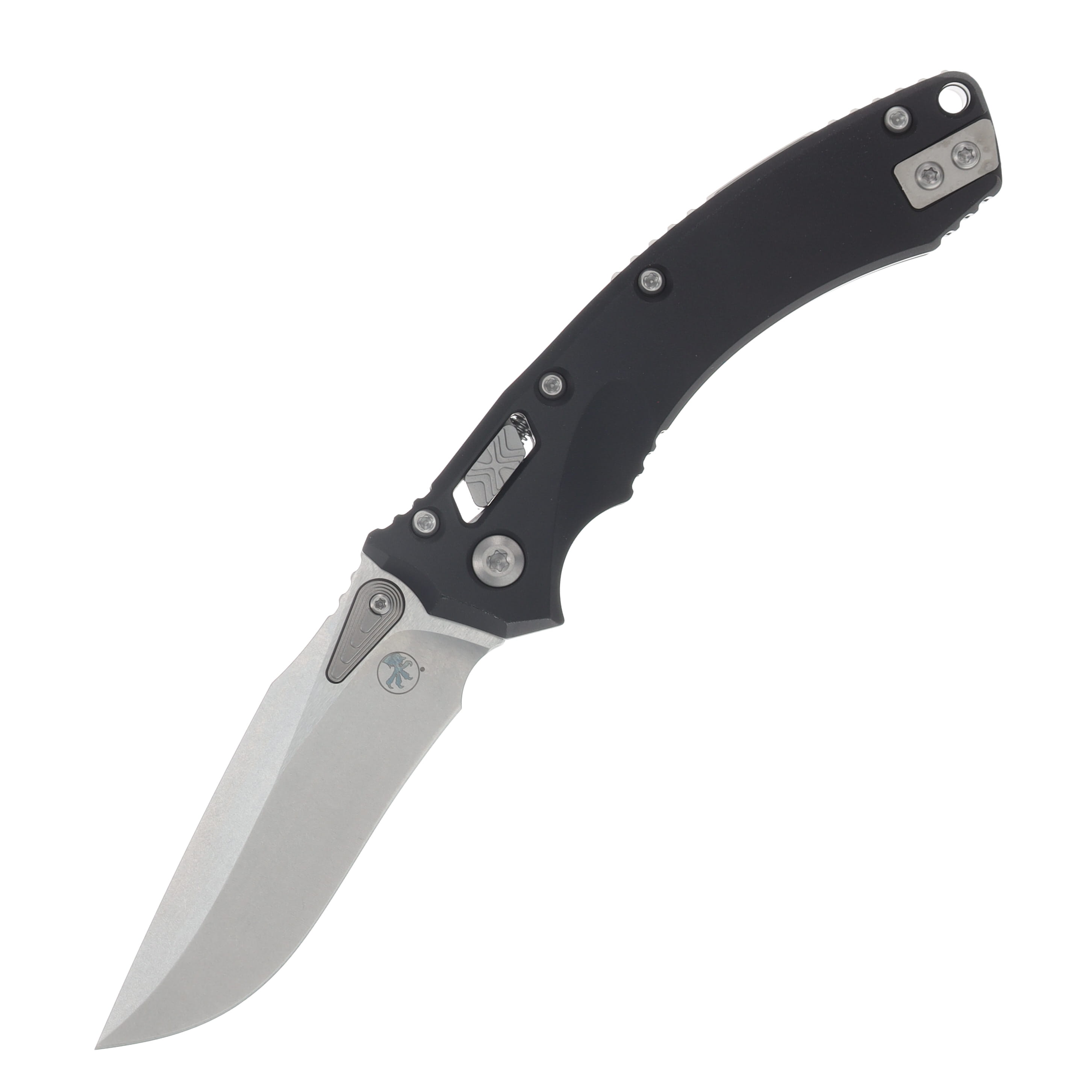 Microtech Amphibian Mini Ram-Lok S/E Stonewash Standard MT137MRL10 View 1
