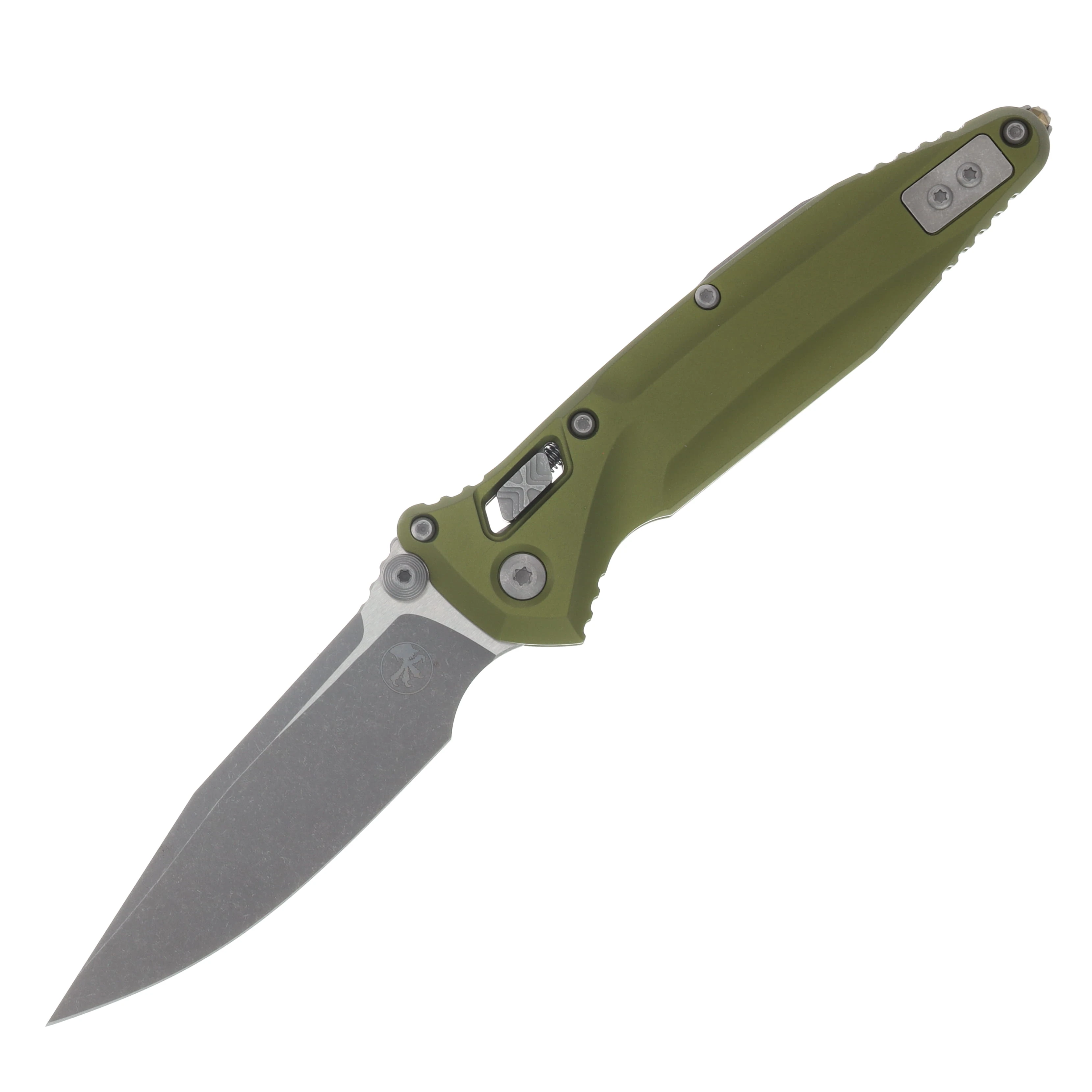 Microtech SOCOM Delta RAM-LOK Folding Knife Apocalyptic S/E OD Green MT159RL10APOD View 1