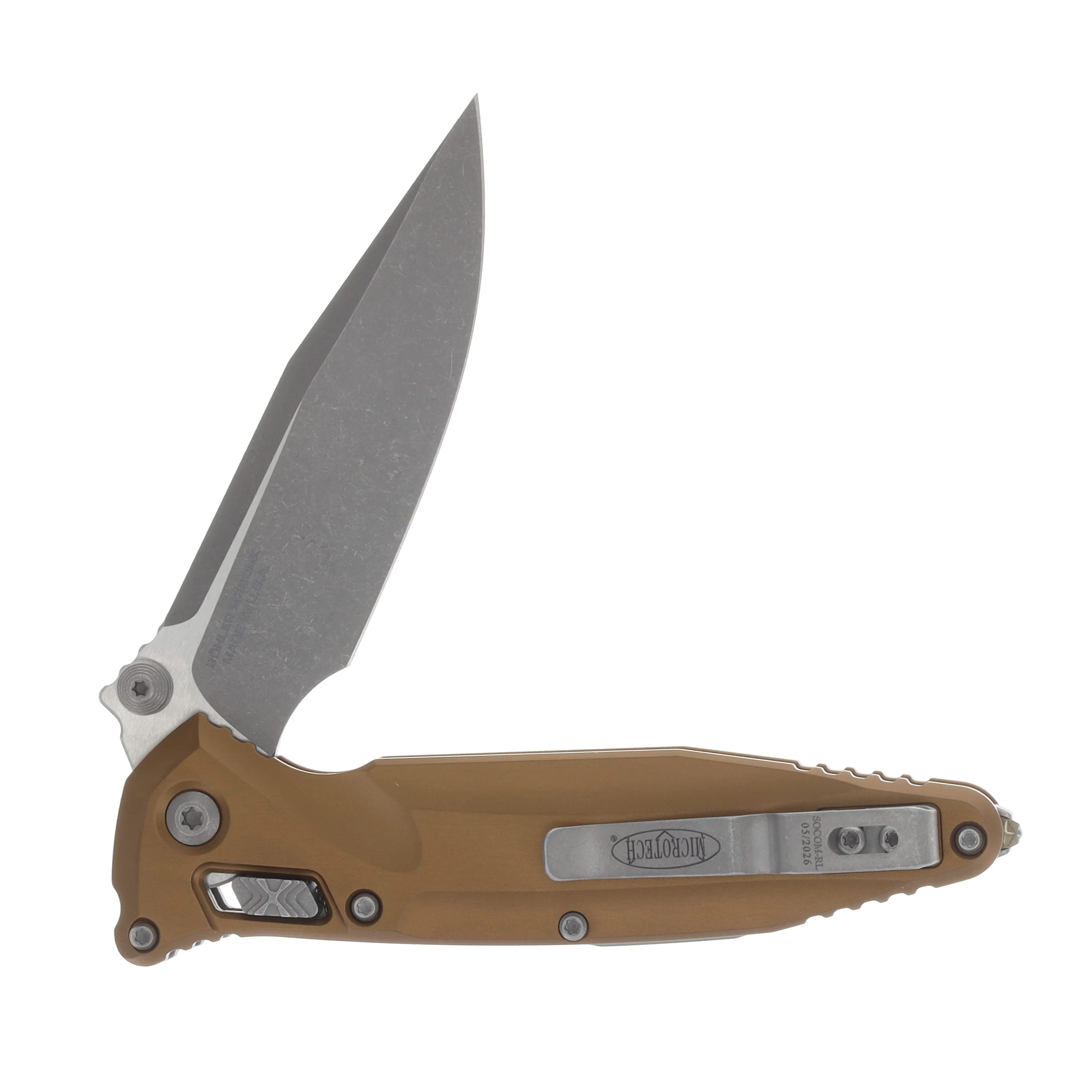Microtech Socom Ram-Lok Apocalyptic Standard Tan MT159RL10APTA View 4