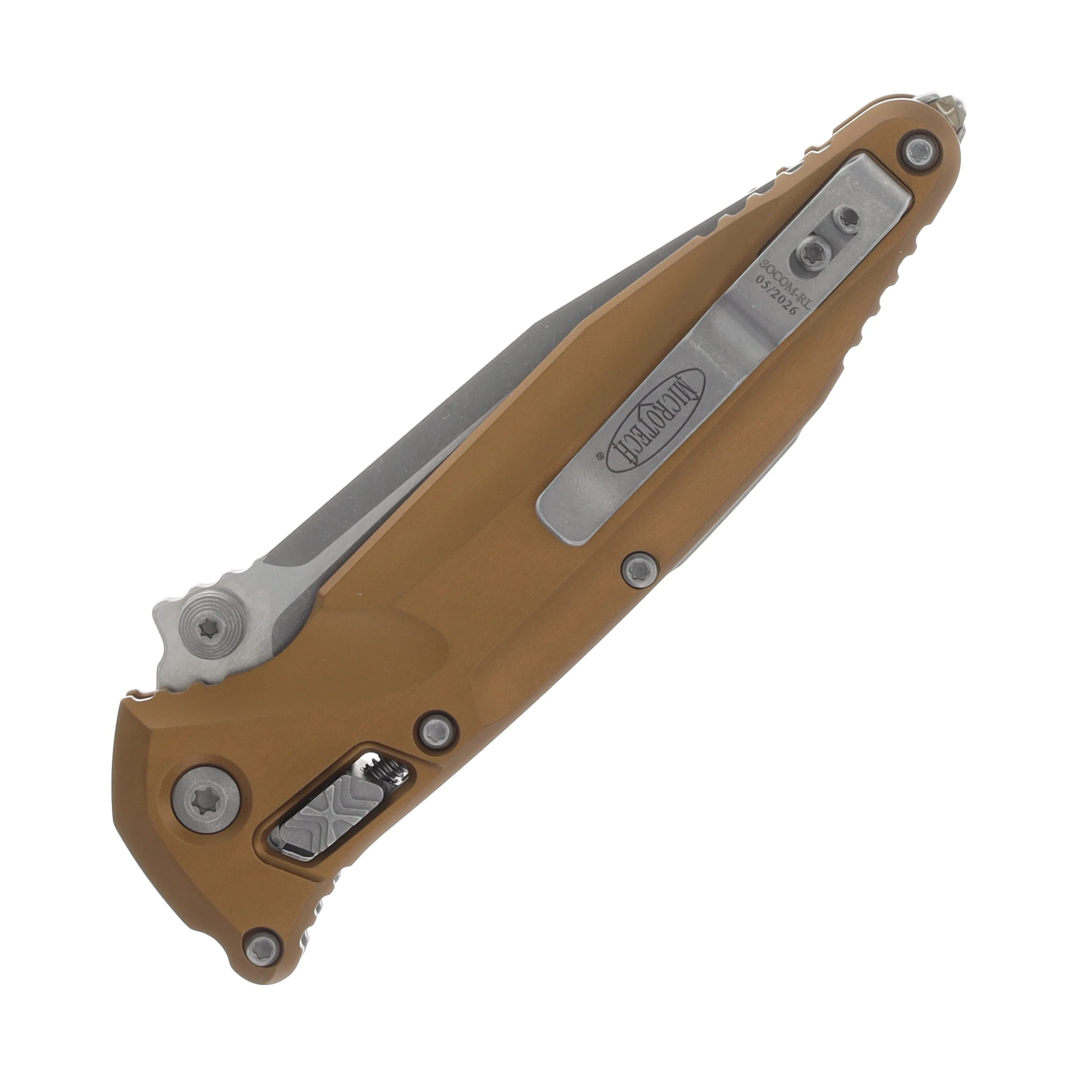 Microtech Socom Ram-Lok Apocalyptic Standard Tan MT159RL10APTA View 6