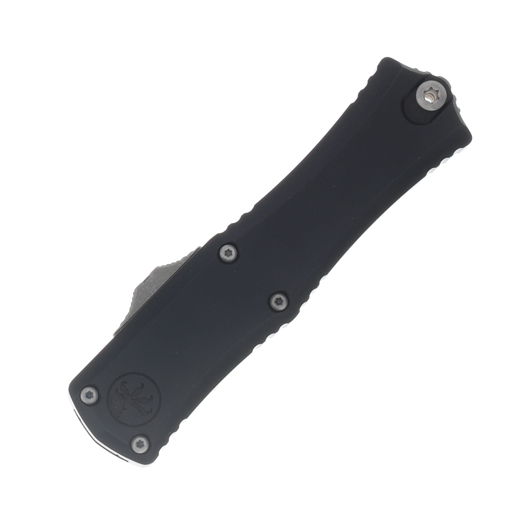 Microtech Hera II Mini OTF Auto T/E Apocalyptic Standard Black Aluminum AUMT1704M10AP View 4