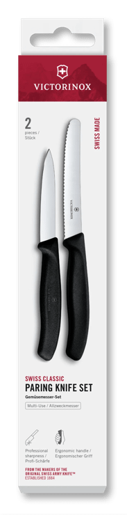 Victorinox Sets, 2 Piece 4.5" Utility & 3.25" Paring Black 6.7113.2 View 1