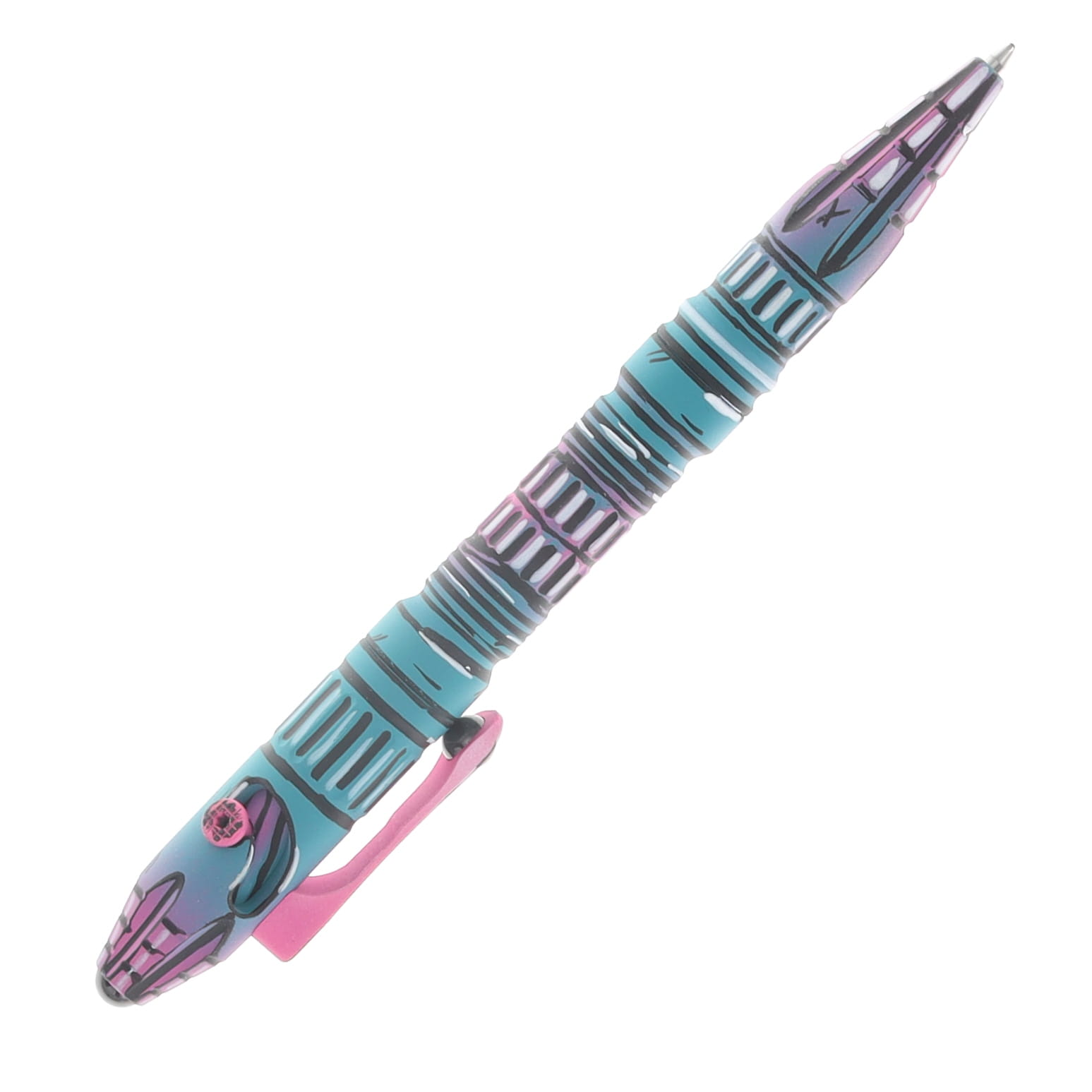 Heretic Thoth UV Reflective Cel Shaded Miami Vice Titanium H038-CS-MV View 3