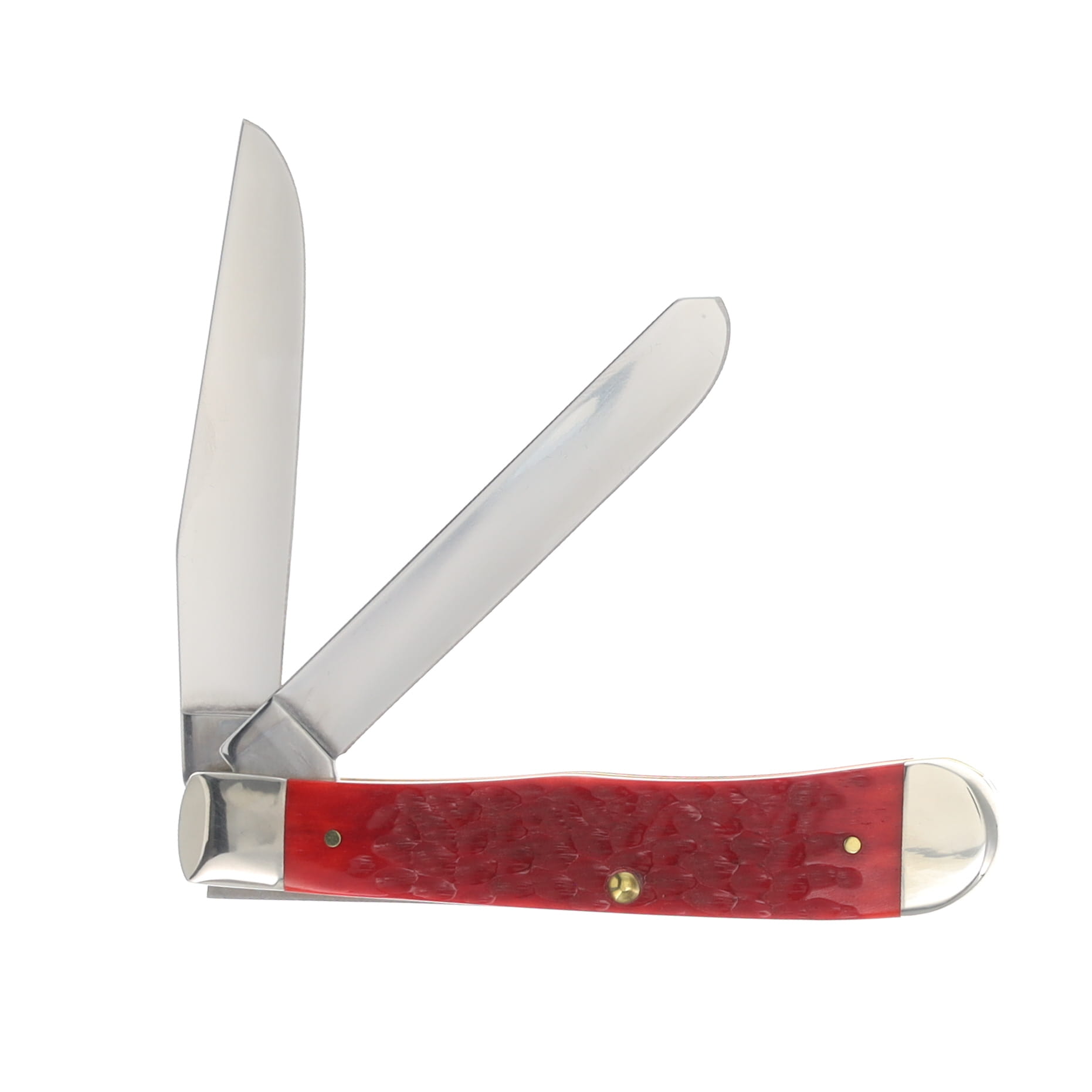 Case XX Red Pickbone The Mercury Dime Trapper Folding Knife Gift Set CATMDRPB View 5
