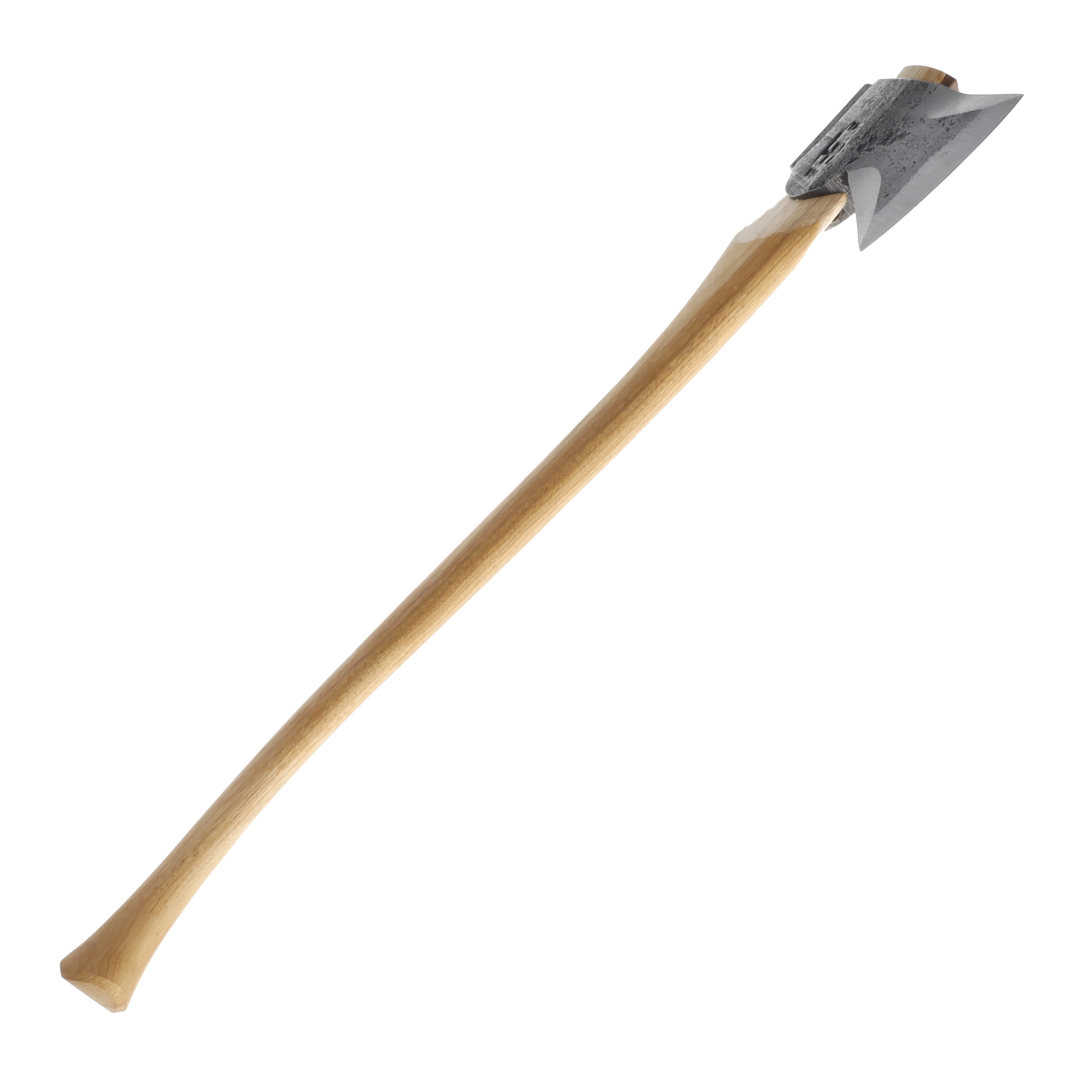 Hoffman Blacksmithing 2.25lb Camp Axe 24" Oval Handle Standard End with Bevels HOFCAOSB View 5