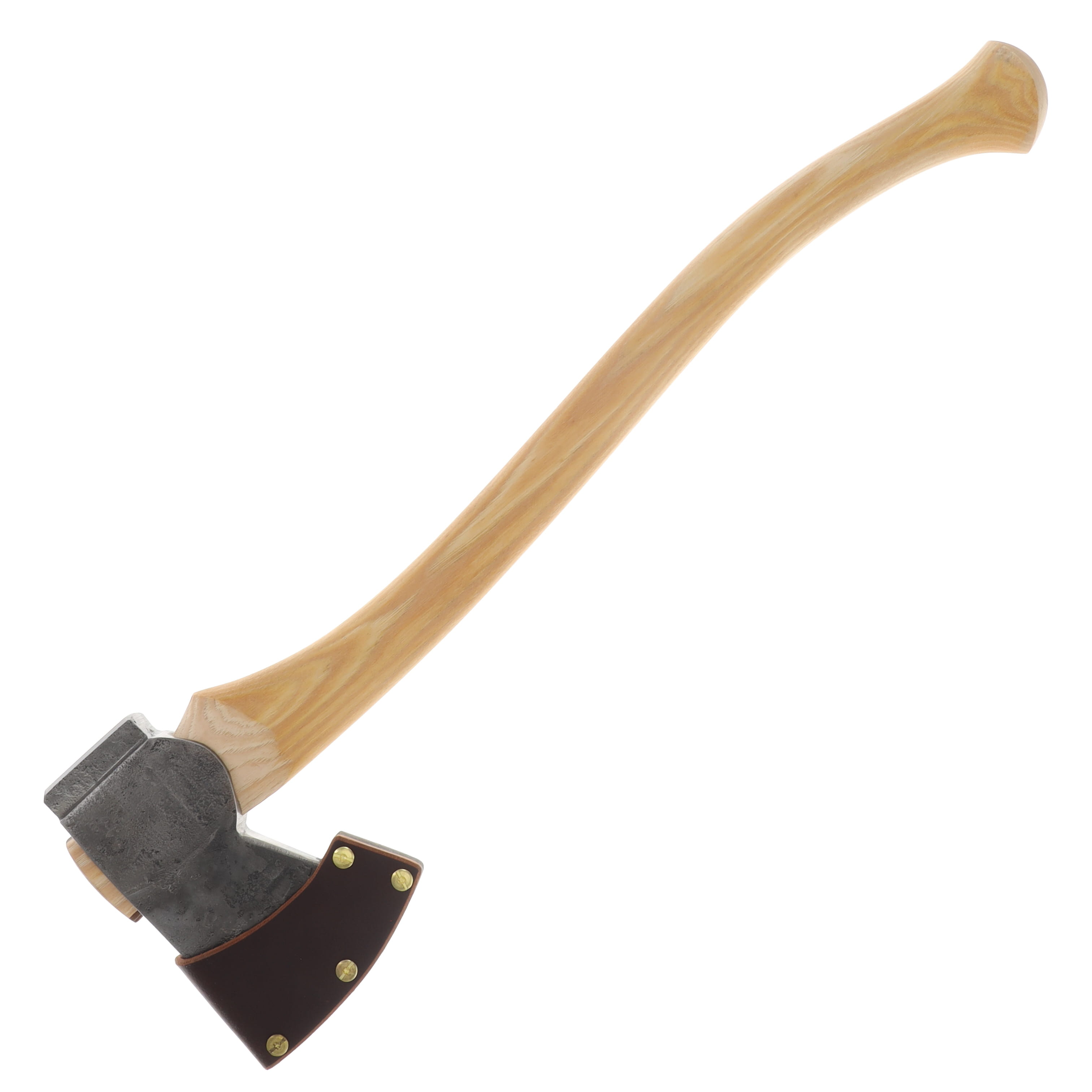 Hoffman Blacksmithing 2.25lb Camp Axe 24" Oval Handle Bulb End HOFCAOB View 3
