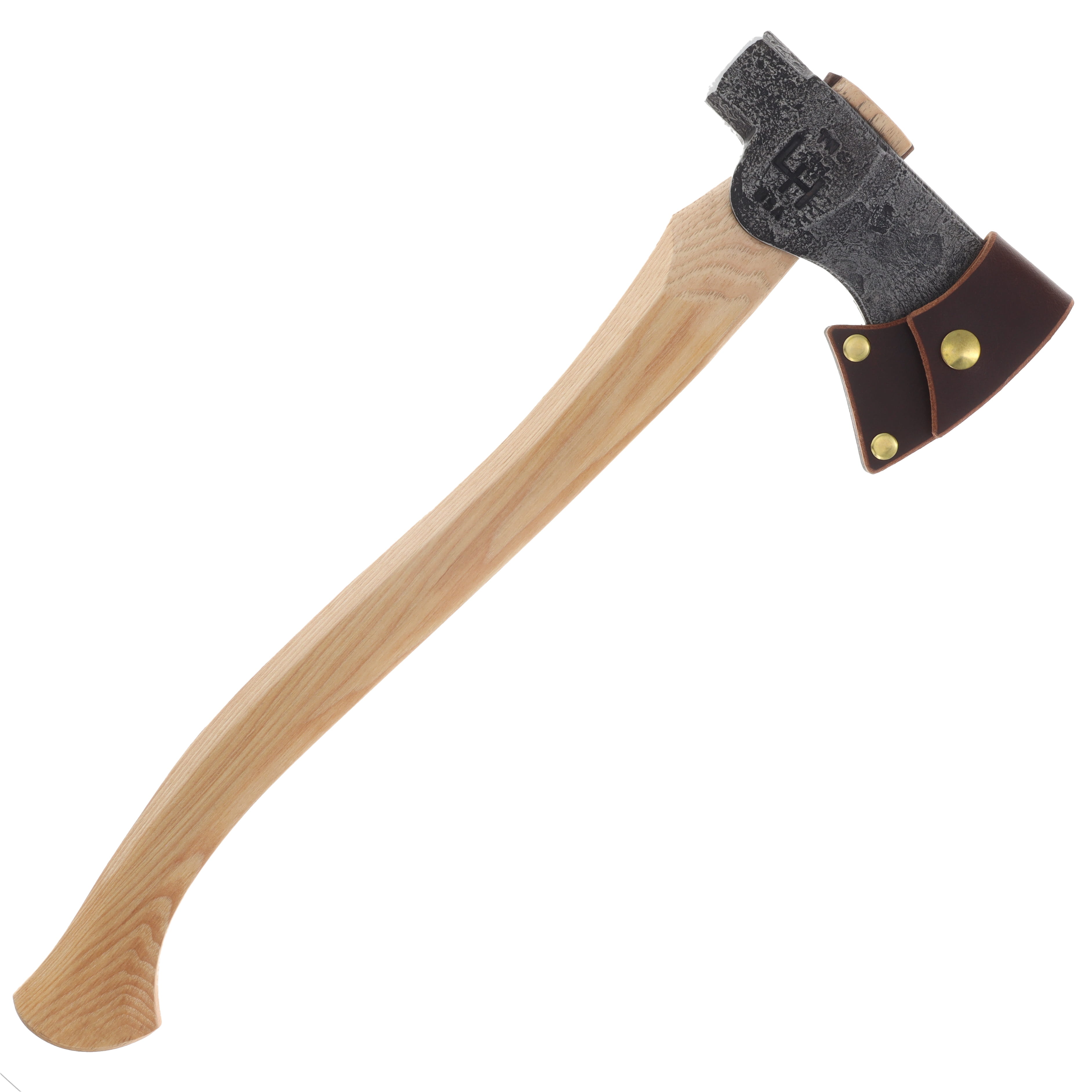 Hoffman Blacksmithing Trapper Hatchet 19" Octagonal Handle Standard End HOFTH19OCTS View 4