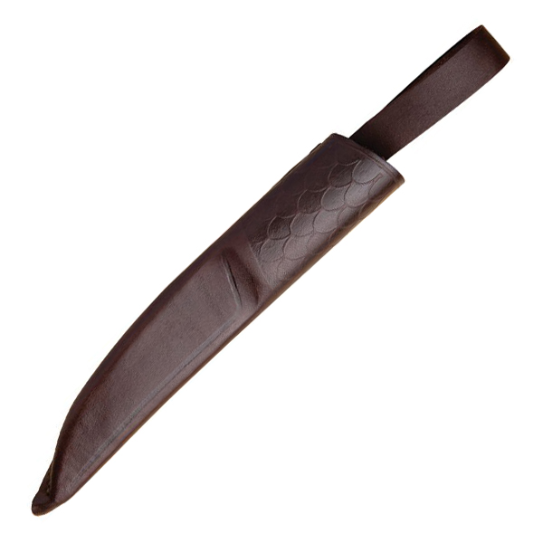 Brusletto Fiskern Fishing Fixed Knife Oiled Cork and Mountain Birch Handle 12C27 Blade BRU10105 View 2