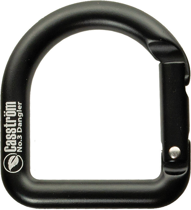 Casstrom D-shape Carabiner No 3 Dangler View 1