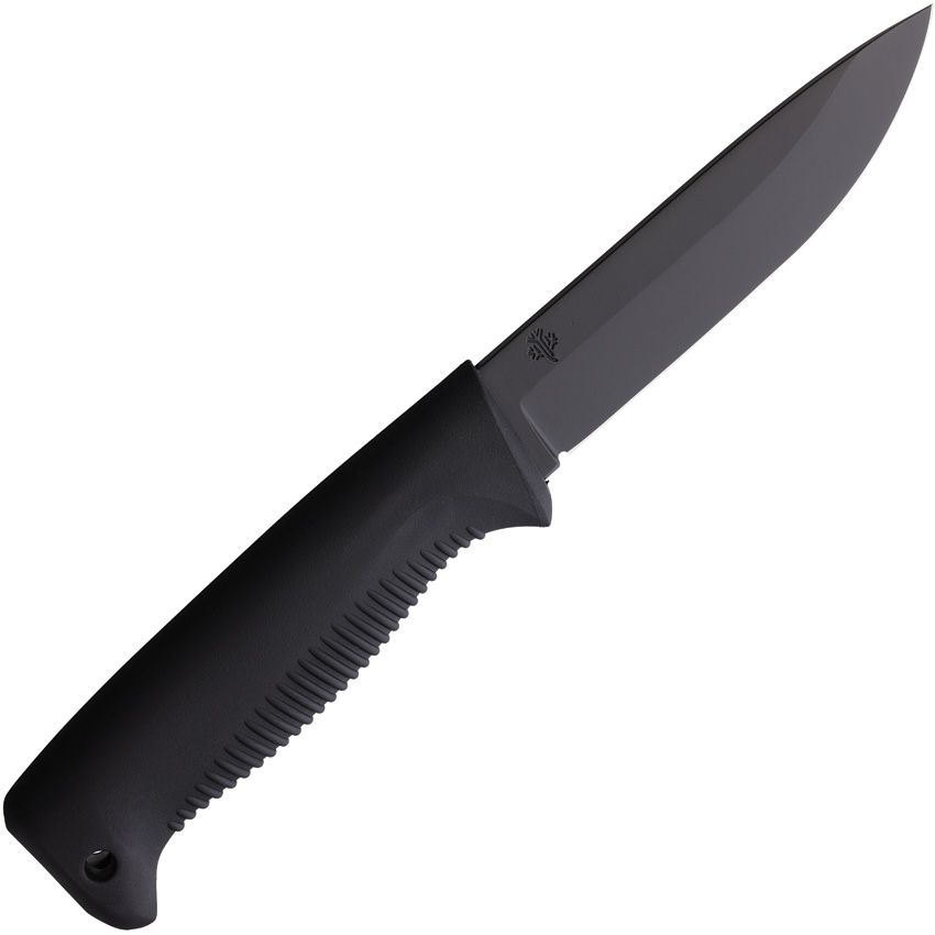 Peltonen M07 Ranger Puukko Fixed Blade Black TPE - 80CrV2 Carbon Steel W/Sheath FJP125 View 2