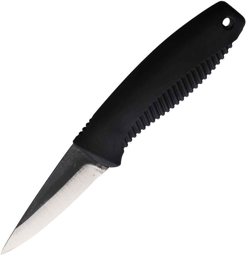 Peltonen M23 Ranger Cub Fixed Blade Black TPE - 80CrV2 Carbon Steel W/Sheath FJP305 View 1