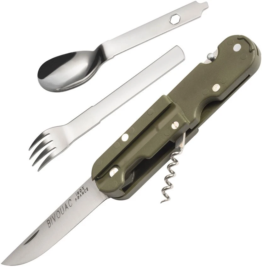 TB Outdoor French Army Camp Knife Green TBO056 View 1