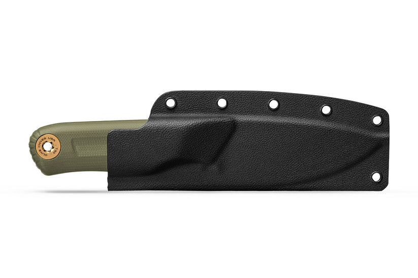 Olive Knives Venari Fixed Blade Olive Green G10 Handle Elmax Blade RH Kydex Sheath VNRB-G10ODG-EL-KRH View 3