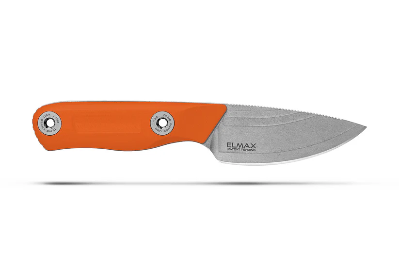 Olive Knives Venari Fixed Blade Orange G10 Handle Elmax Blade RH Kydex Sheath VNRS-G10ORN-EL-KRH View 2
