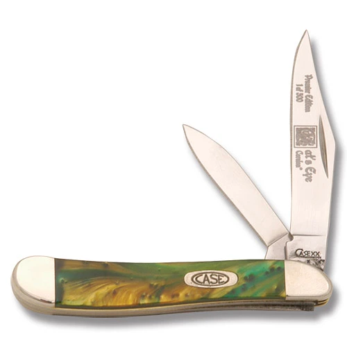 Case XX Cat's Eye Corelon Peanut Folding Knife CA9220CE View 1