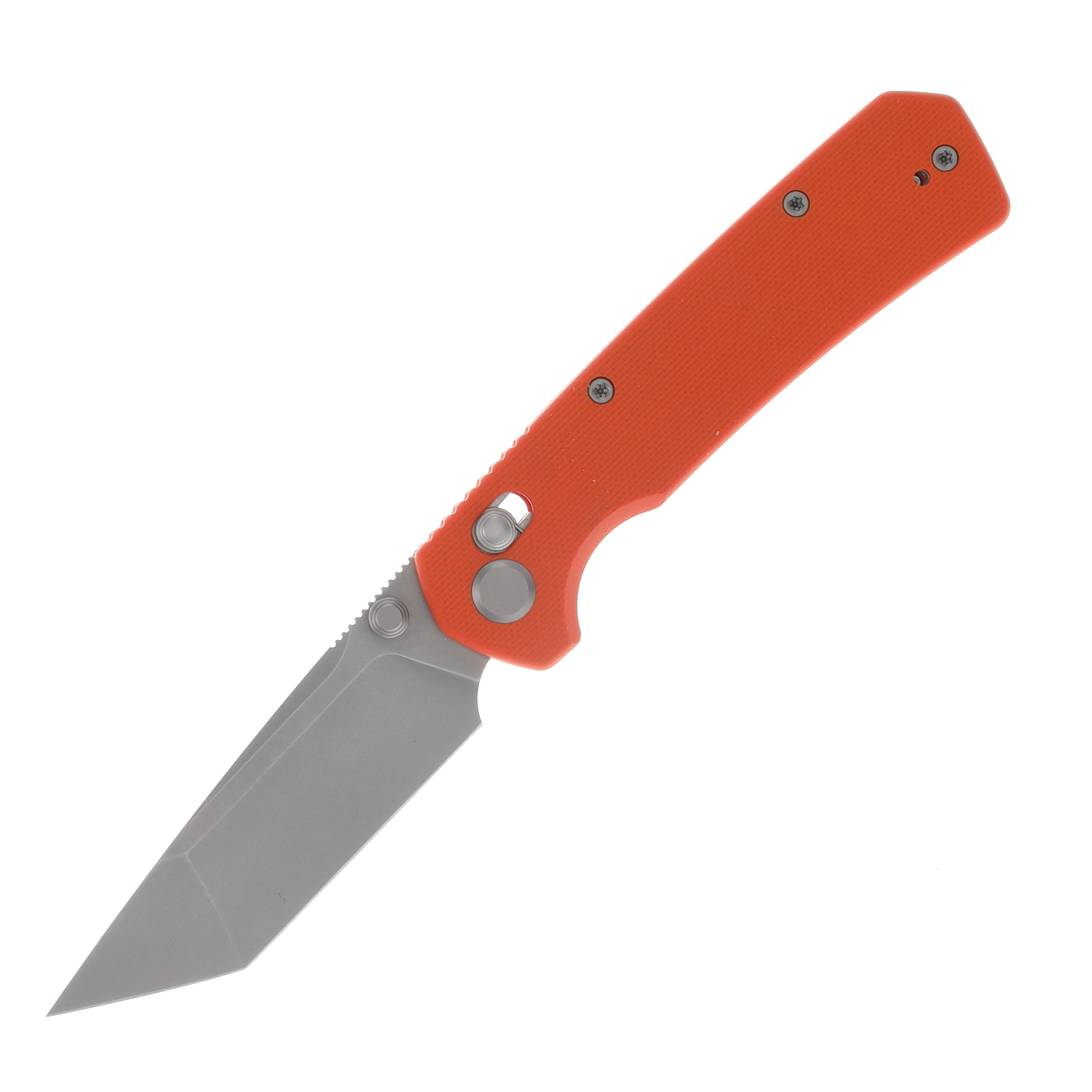 GEO Knife Blaze Axis Lock Folding Knife Stonewash M390 Blade