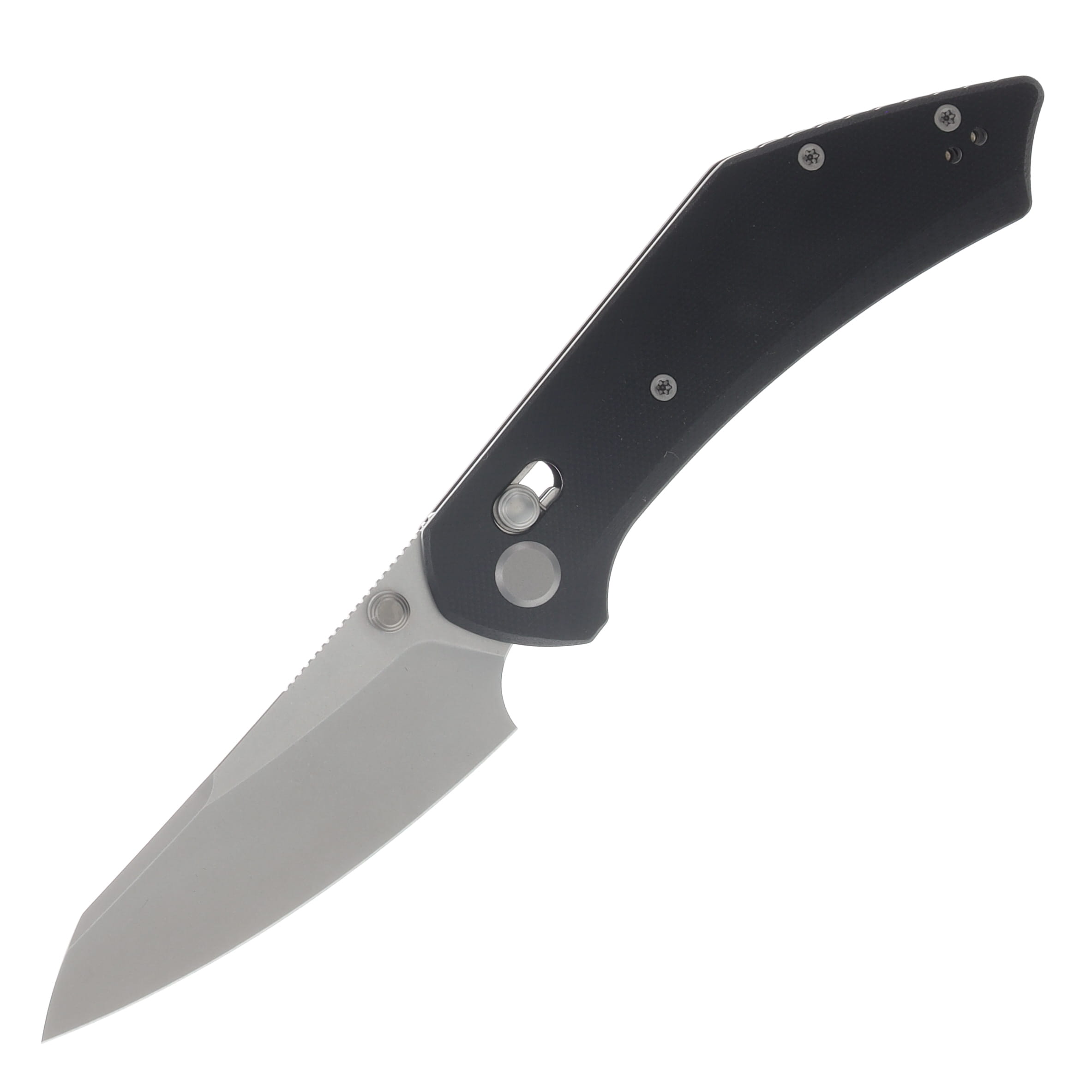 GEO Knife Maciej Torbé DIVID Axis Lock Folding Knife SW M390 Blade Black G10 Handle GEO2507E View 1