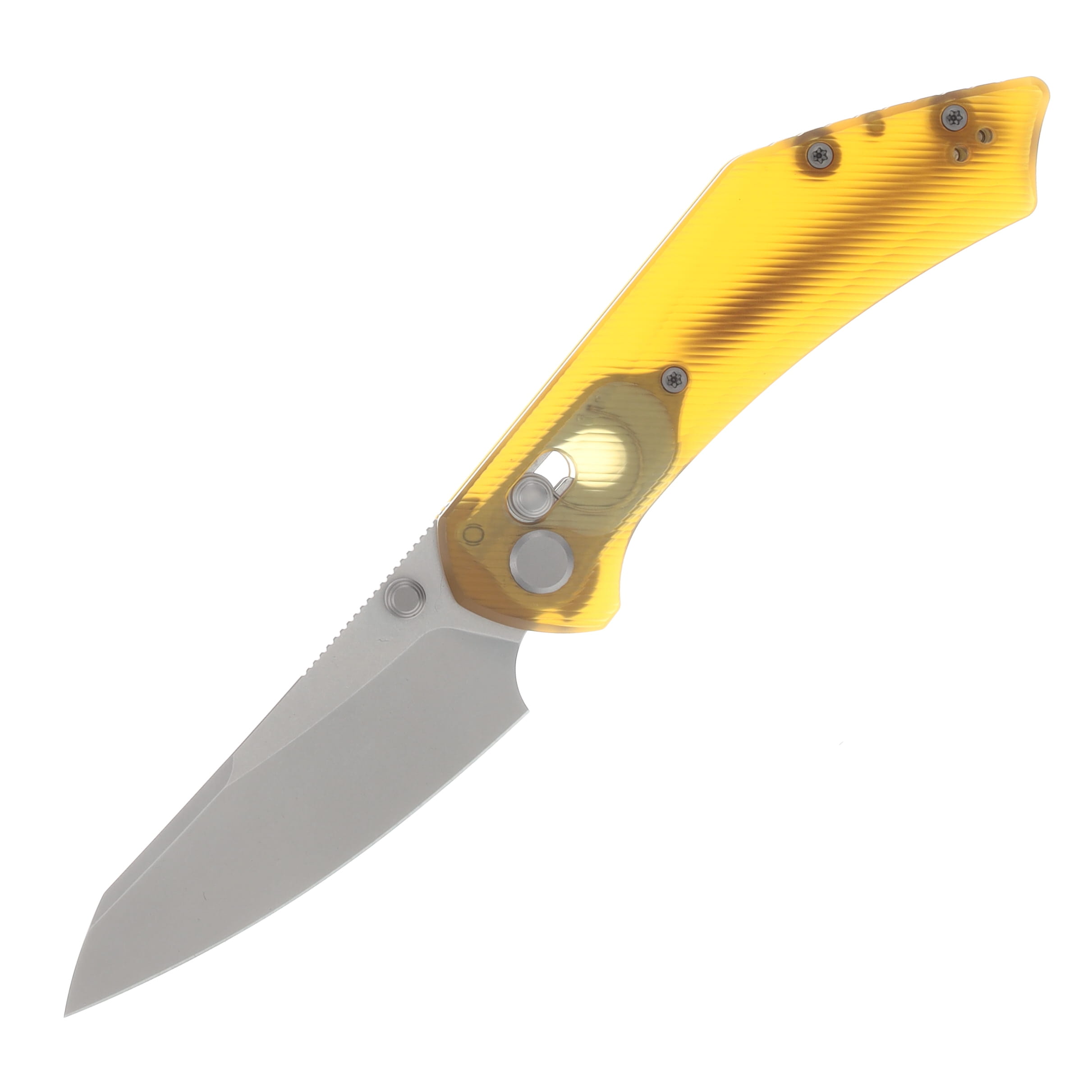 GEO Knife Maciej Torbé DIVID Axis Lock Folding Knife SW M390 Blade Ultem Handle GEO2507K View 1
